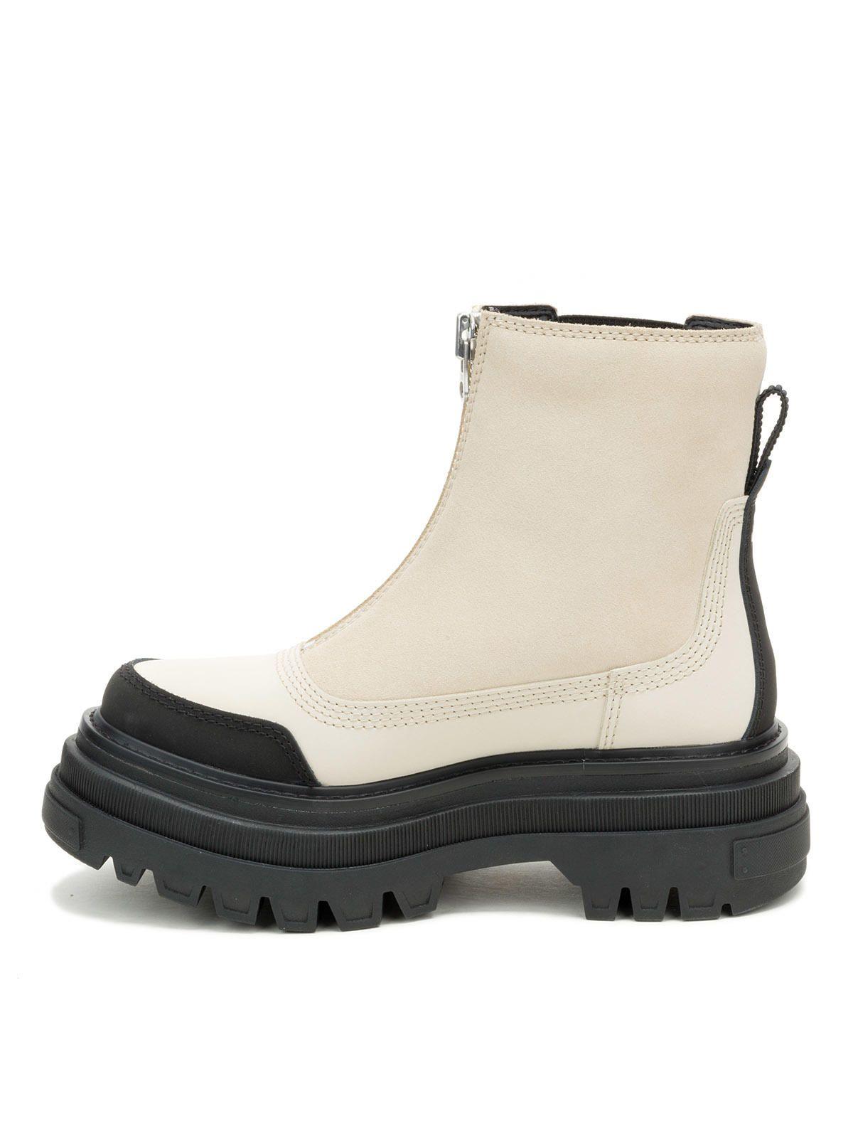 Botín Bolder Chelsea Zip Mujer Beige-3
