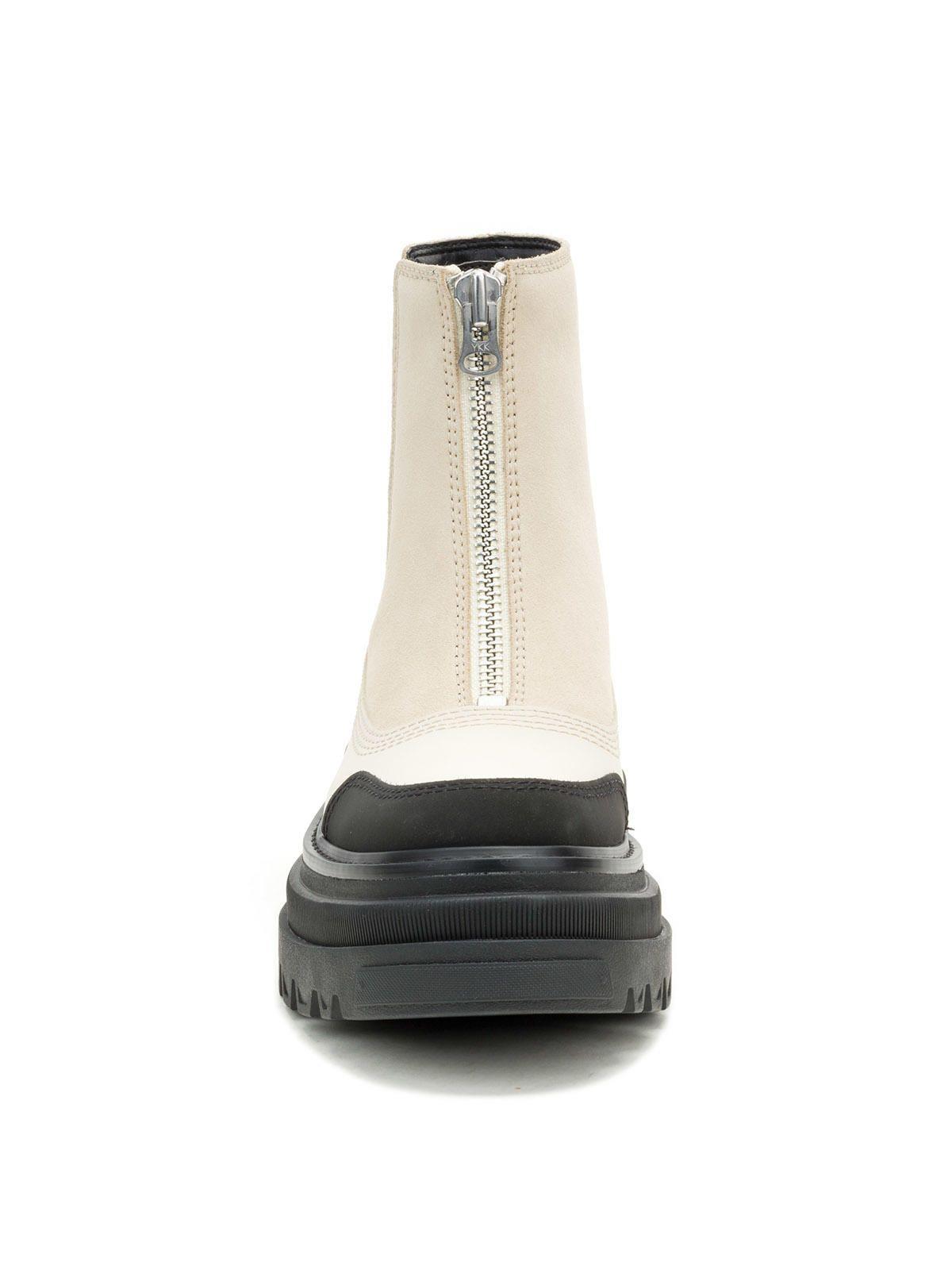 Botín Bolder Chelsea Zip Mujer Beige-4