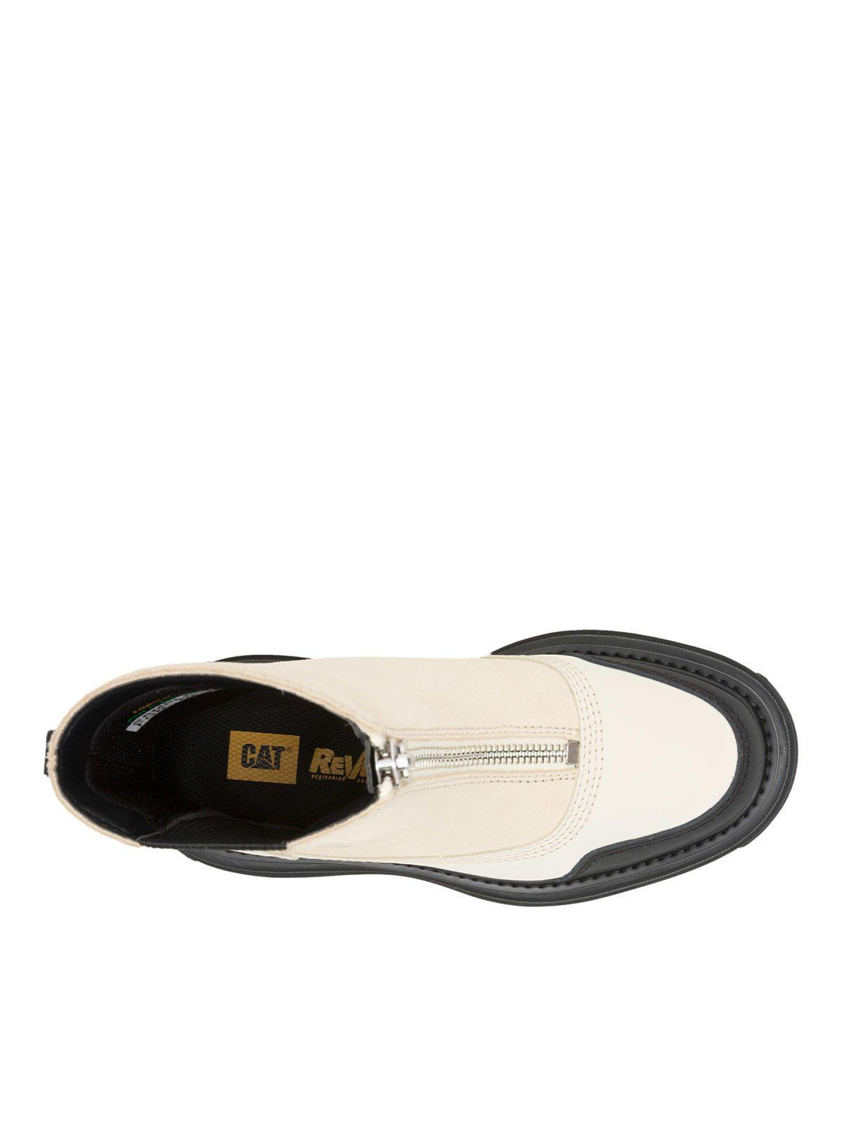 Botín Bolder Chelsea Zip Mujer Beige-6