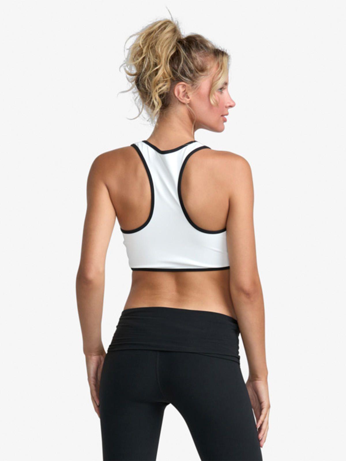 Peto Mujer Aren Zip Up Sport Blanco Rvca-1