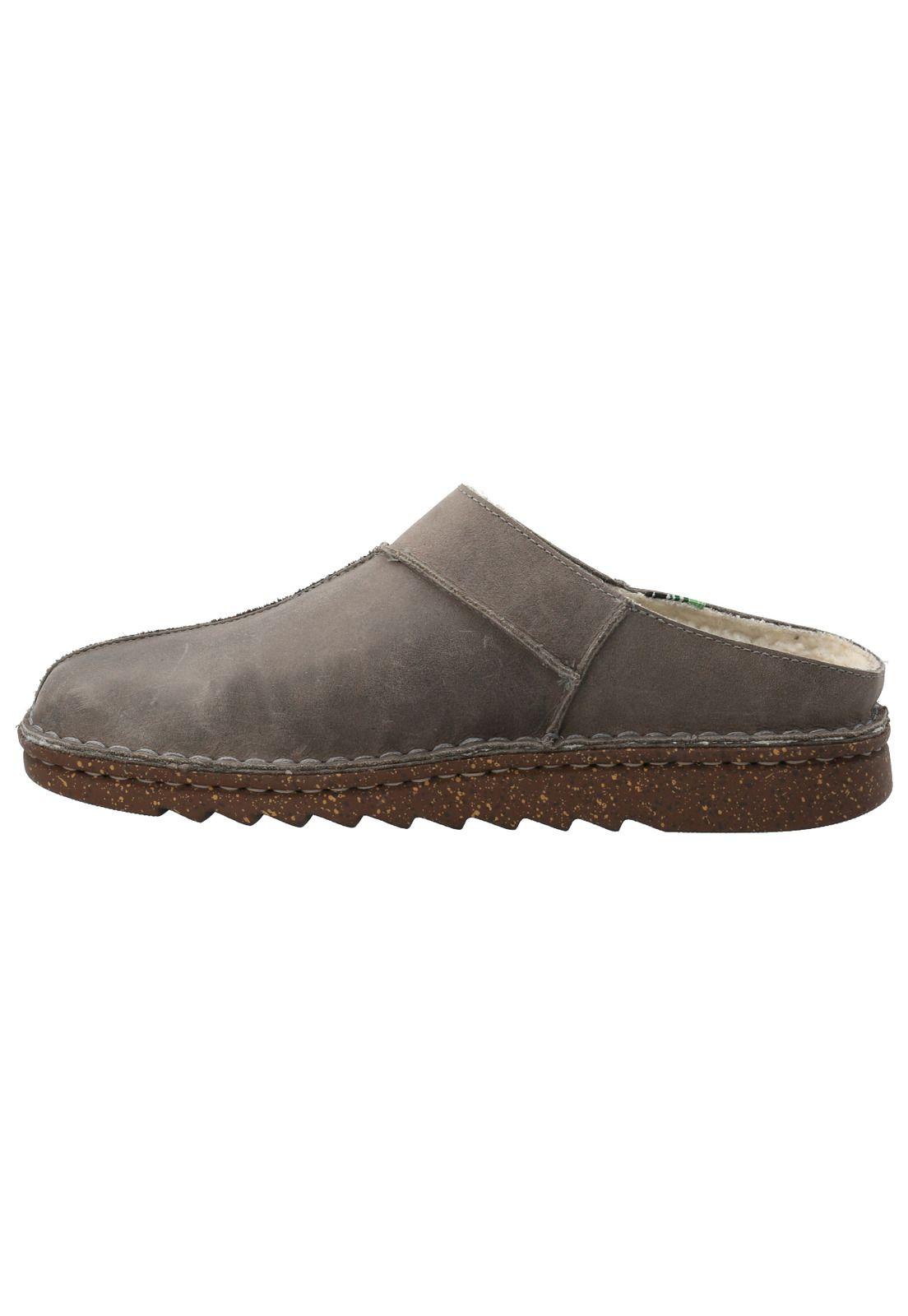 Sueco Cuero Hombre Mirko Gris-5