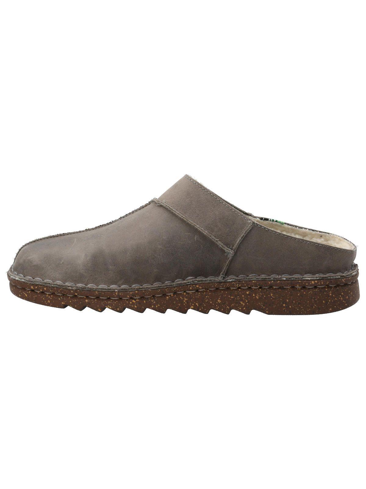 Sueco Cuero Hombre Mirko Gris-5