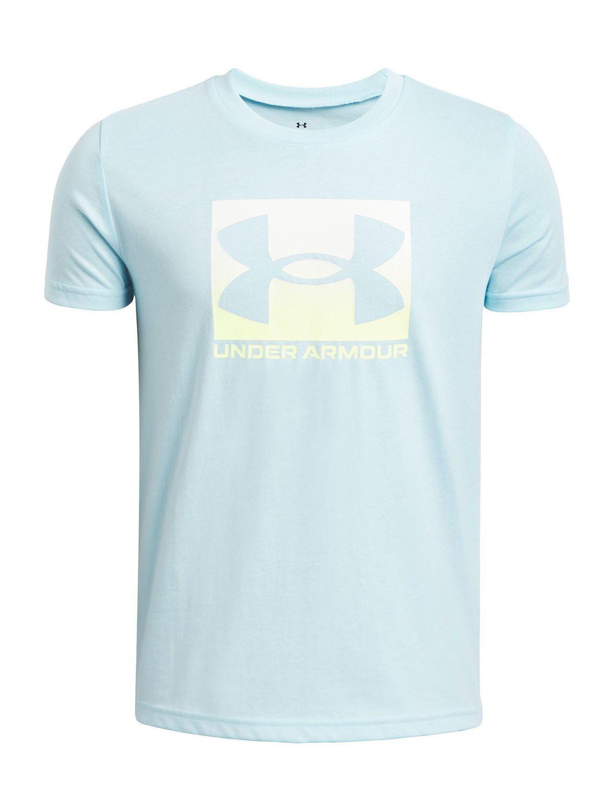 Polera Manga Corta Boxed Niños Azul-0