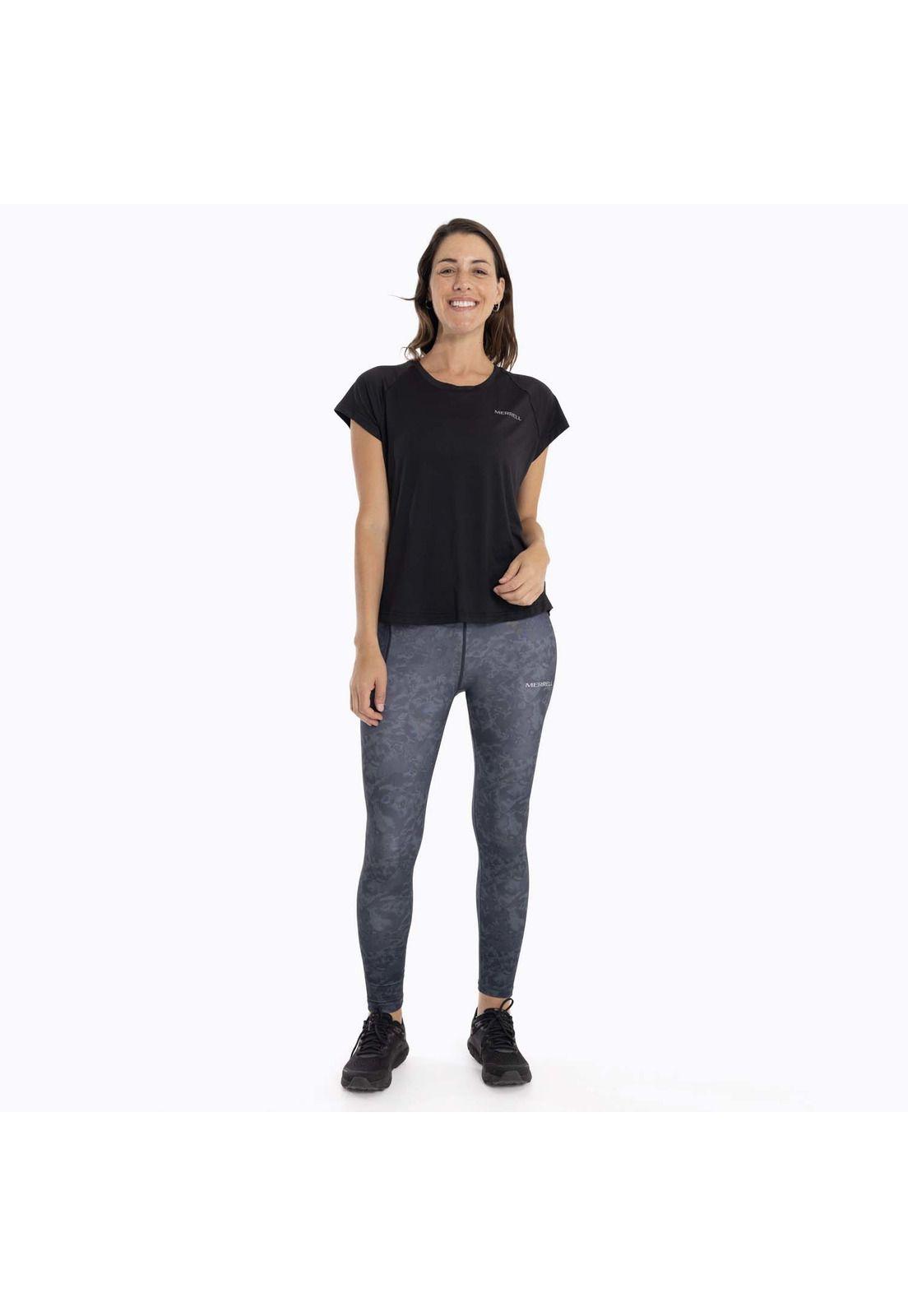 Polera Mujer Sport Boise Negro Merrell-4