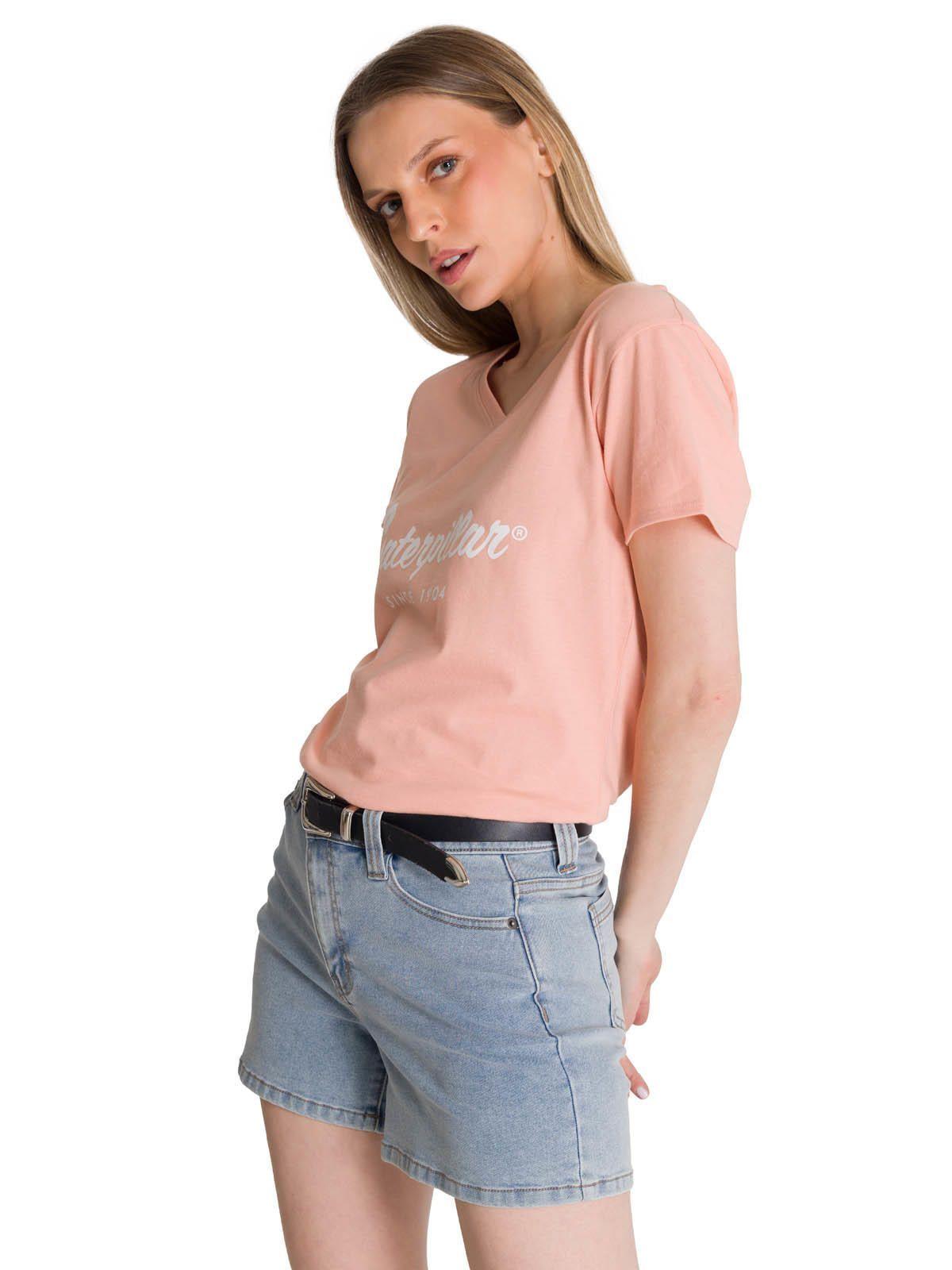 Polera Manga Corta Mujer Since 1904 Rosa-1