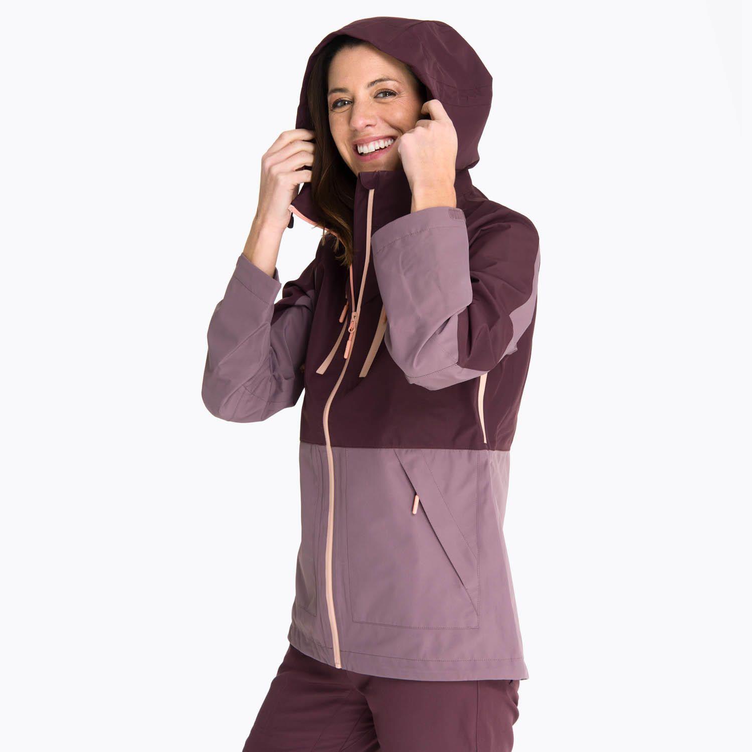 Impermeable Mujer Tauranga Lila -1