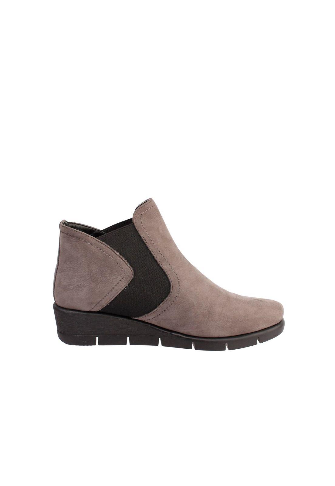 Botin Cuero Papillon Gris-2