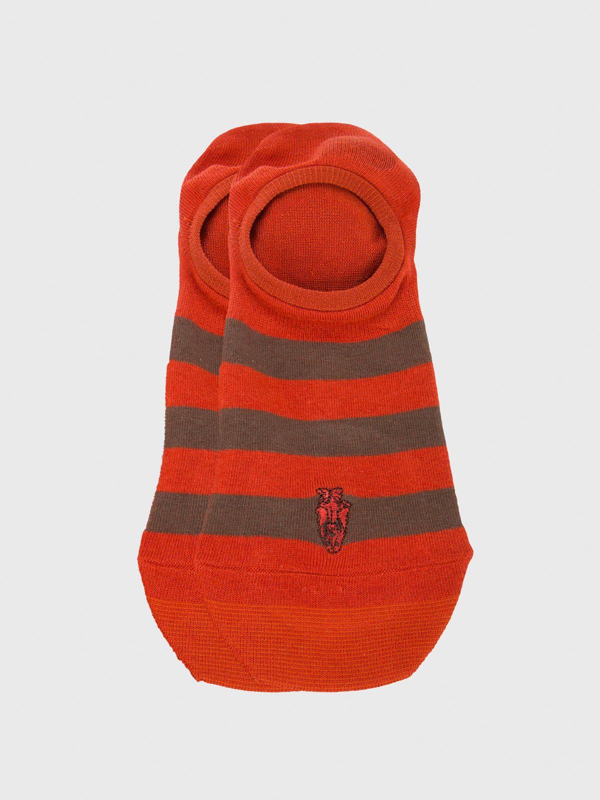 Calcetin Algodón Hombre Inv Block Rojo-2