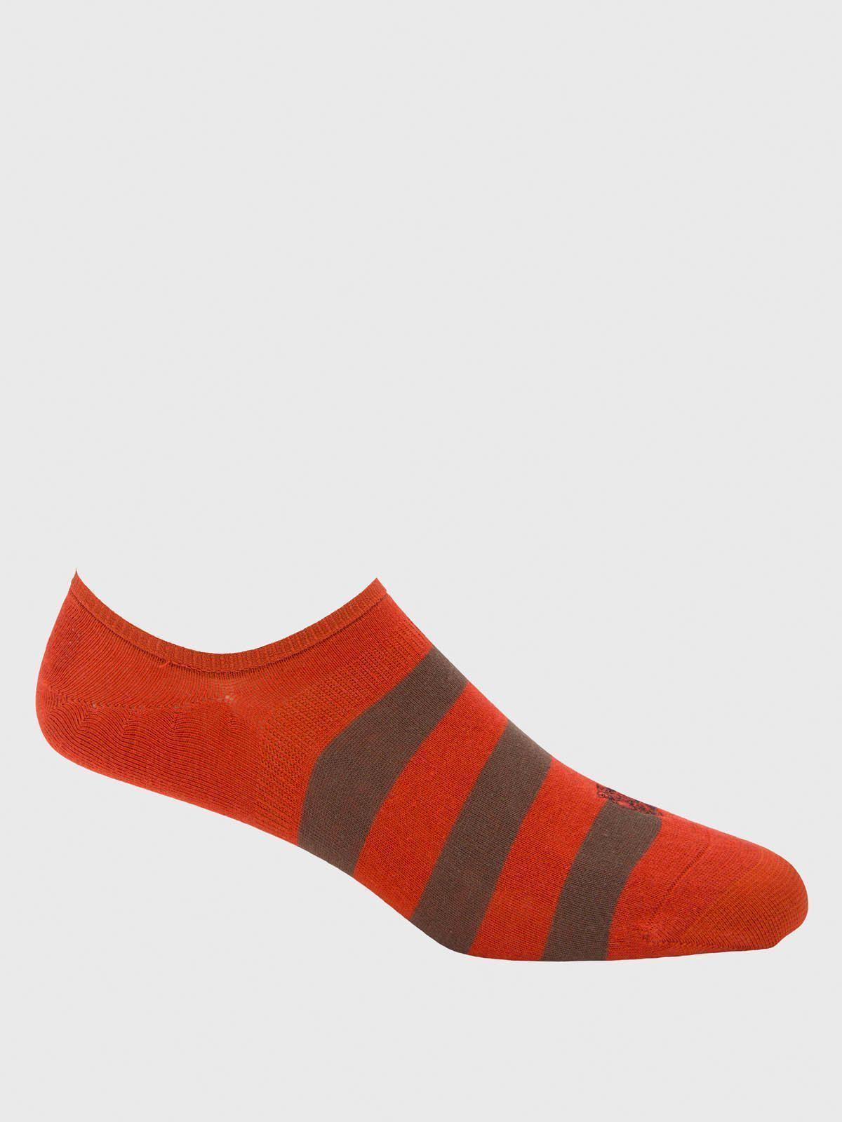 Calcetin Algodón Hombre Inv Block Rojo-0