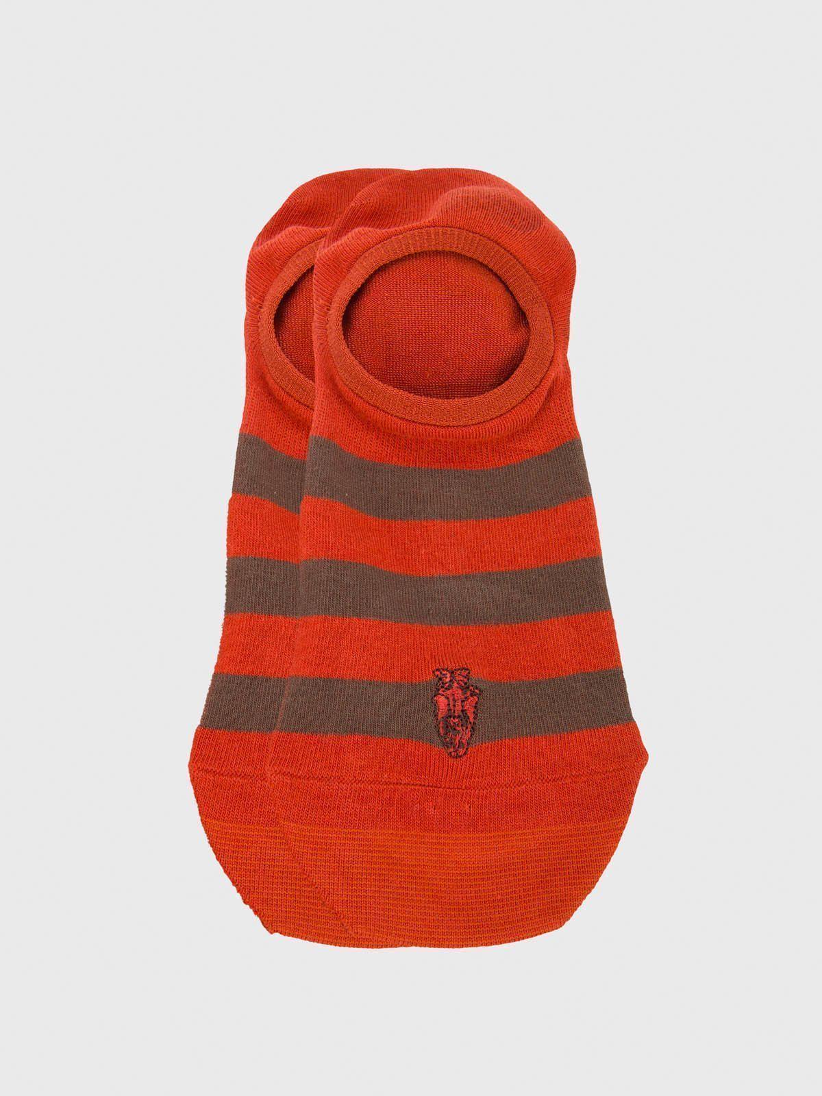 Calcetin Algodón Hombre Inv Block Rojo-2