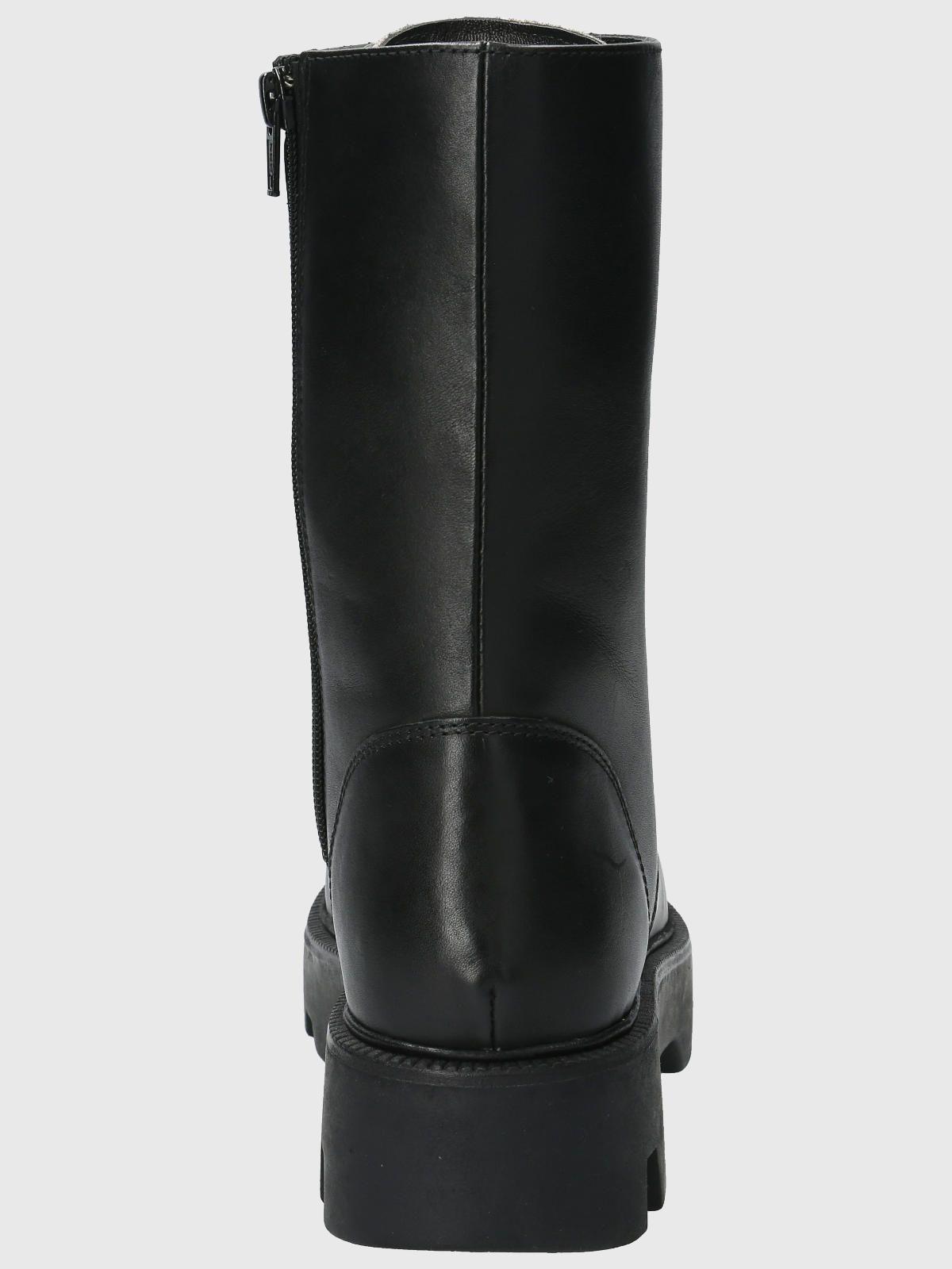 Botín Cuero Mujer Hailee Negro-6