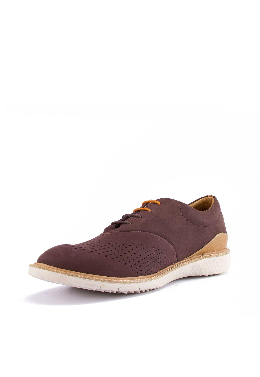 Zapato Cuero Grant Chocolate Hombre-3