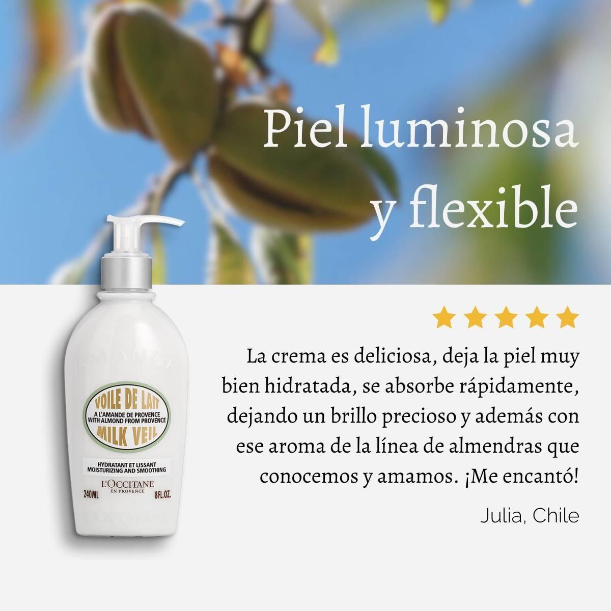 Leche de Cuerpo Iridiscente Almendra 240 ml-4
