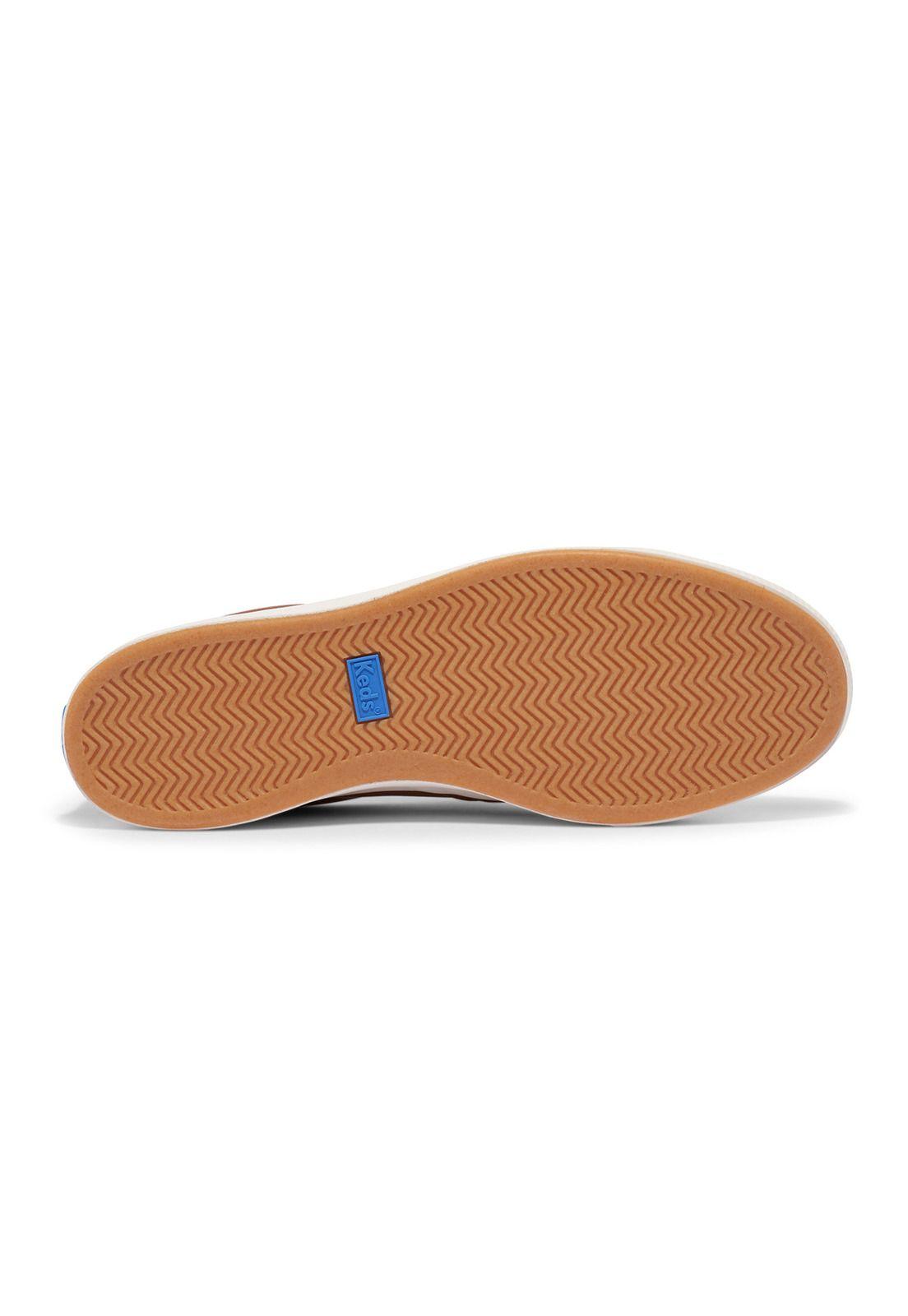 Zapatilla Cuero Mujer Pursuit Slip Camel-6