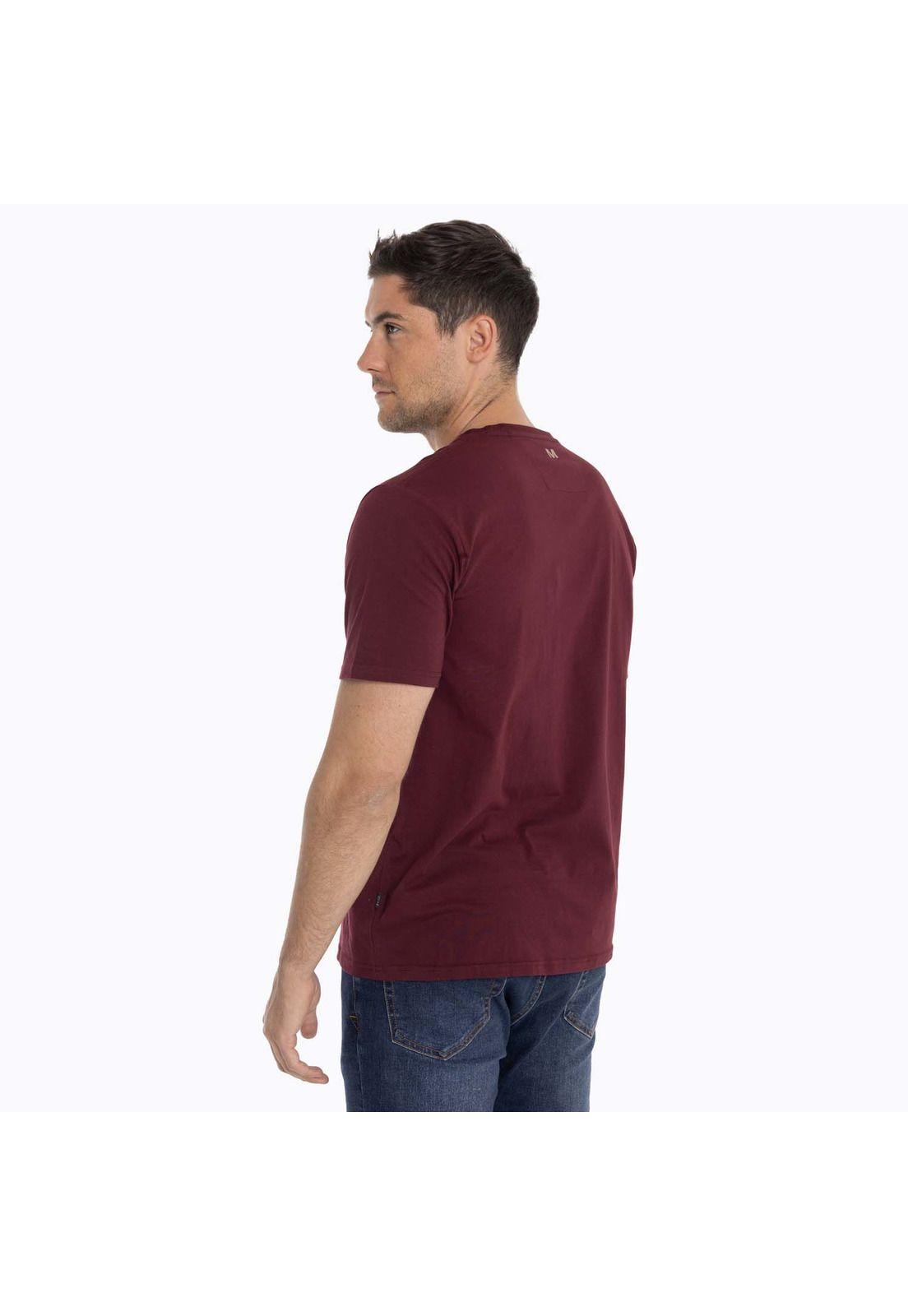 Polera Hombre Suwannee Burdeo Merrell-4