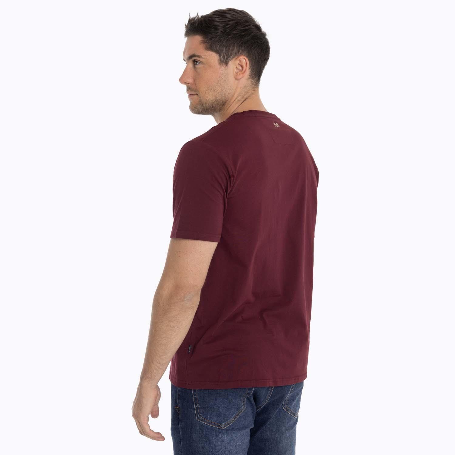 Polera Hombre Suwannee Burdeo Merrell-4