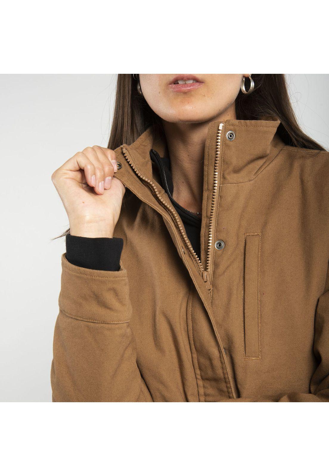 Chaqueta Mujer W Ins Cargo Jacket Café-3
