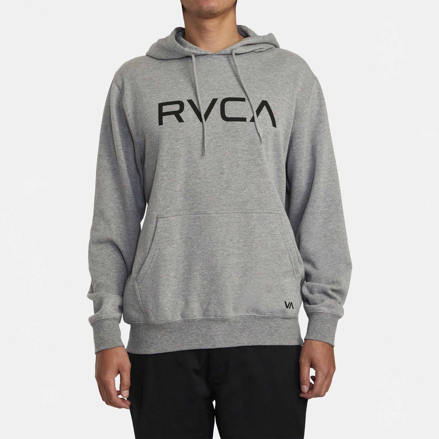 Polerón Hombre Big Rvca Hoodie M Ot Gris-0