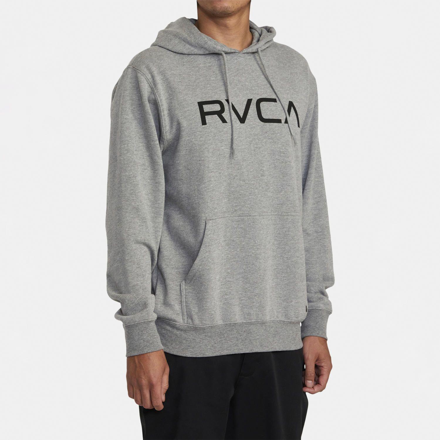 Polerón Hombre Big Rvca Hoodie M Ot Gris-5