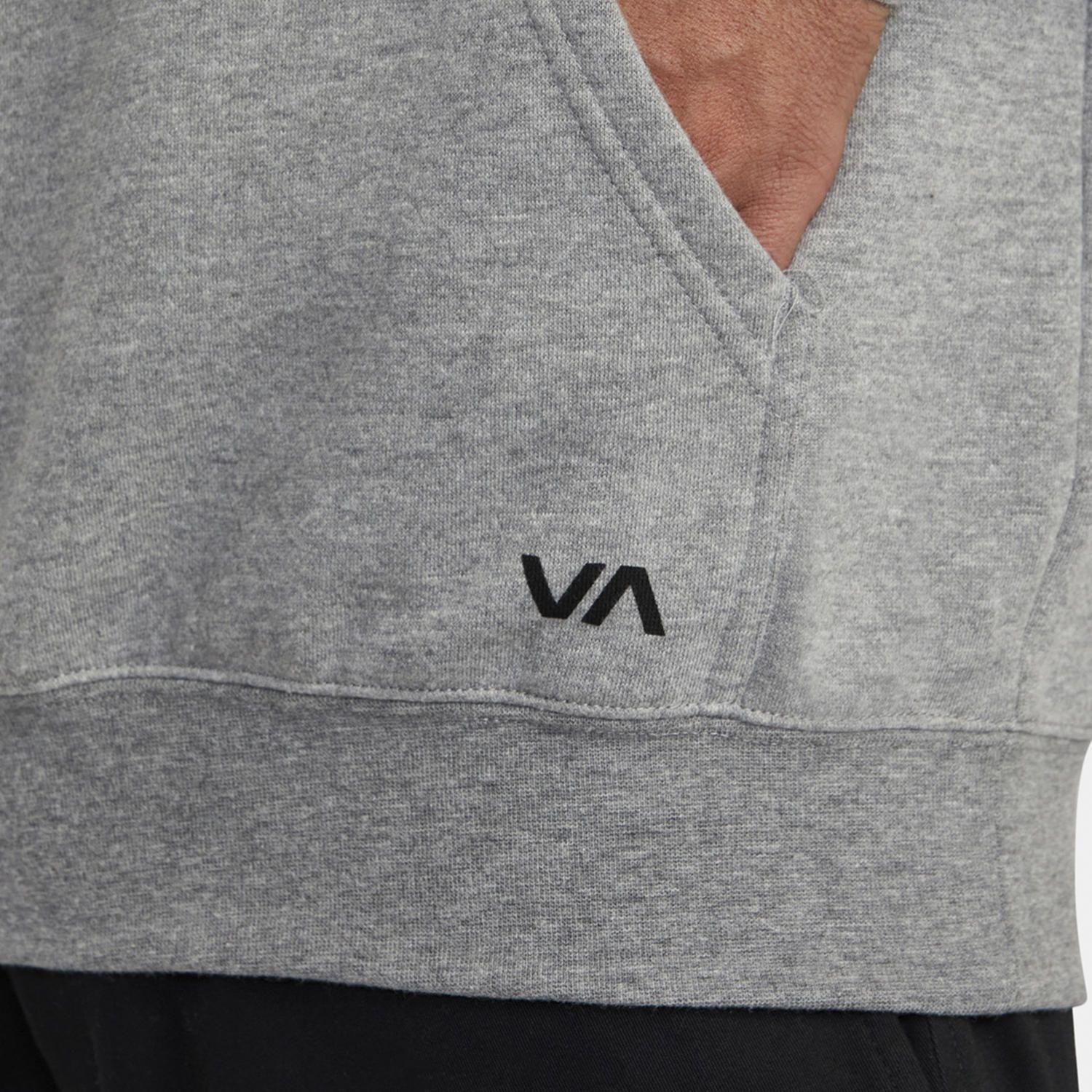 Polerón Hombre Big Rvca Hoodie M Ot Gris-6
