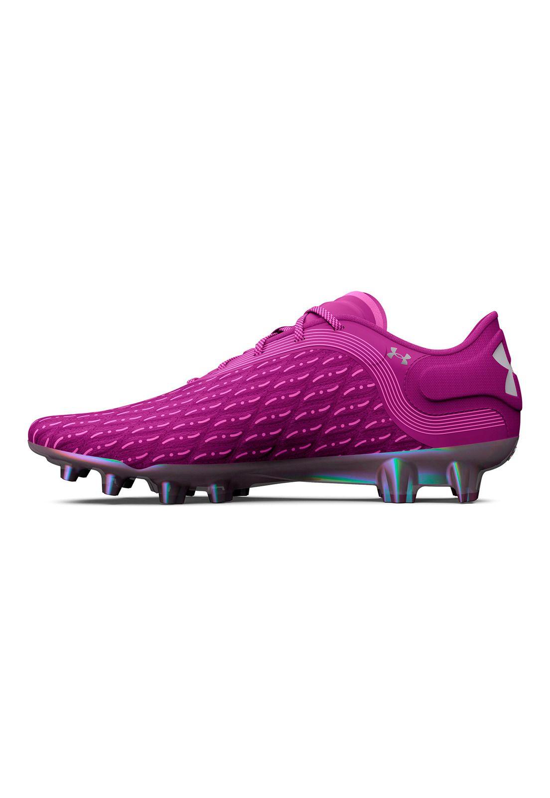 Zapatos de fútbol UA Magnetico Elite 3 FG hombre Morado-1