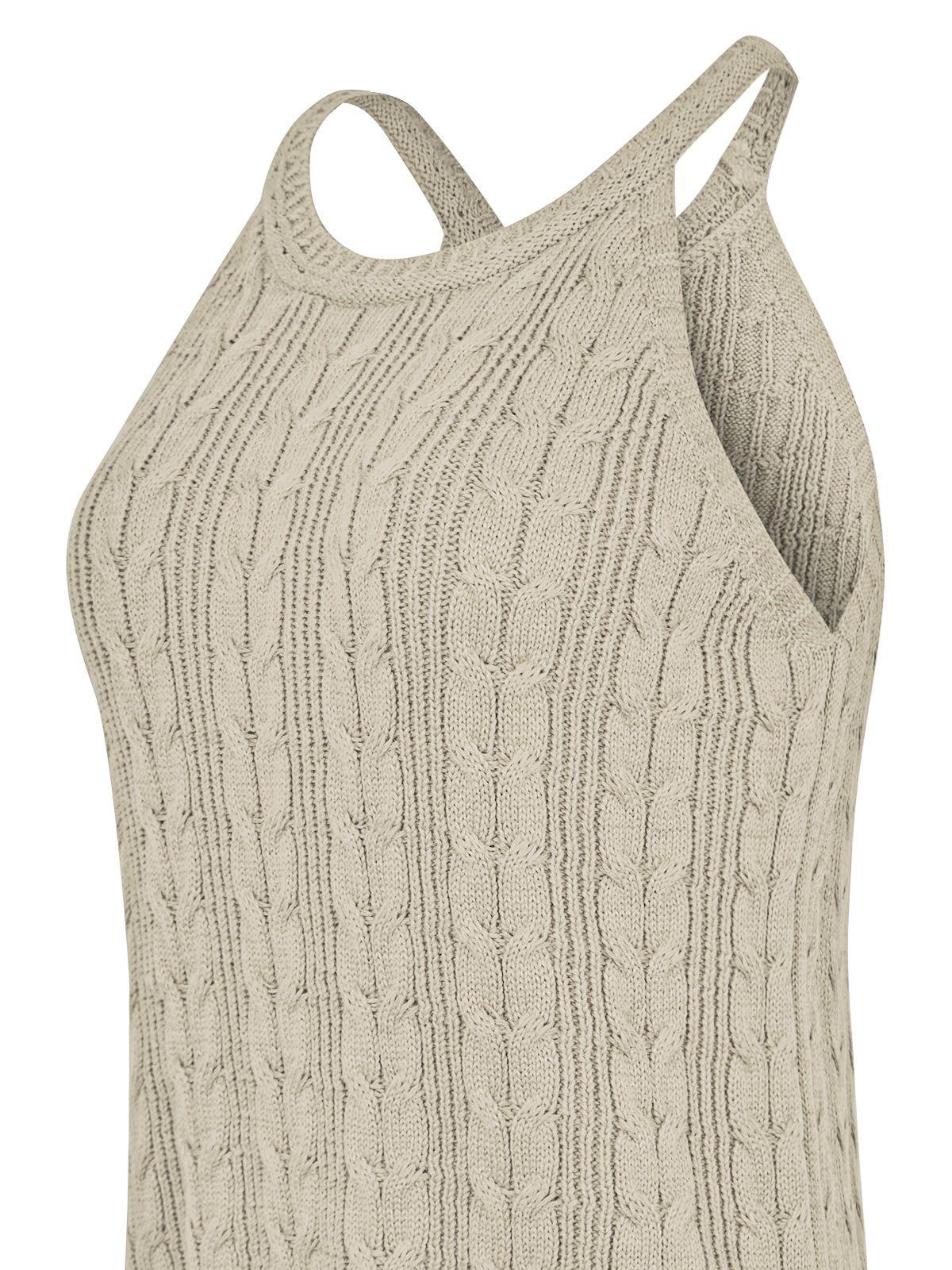 Polera Algodón Orgánico Beige Samar Mujer -3