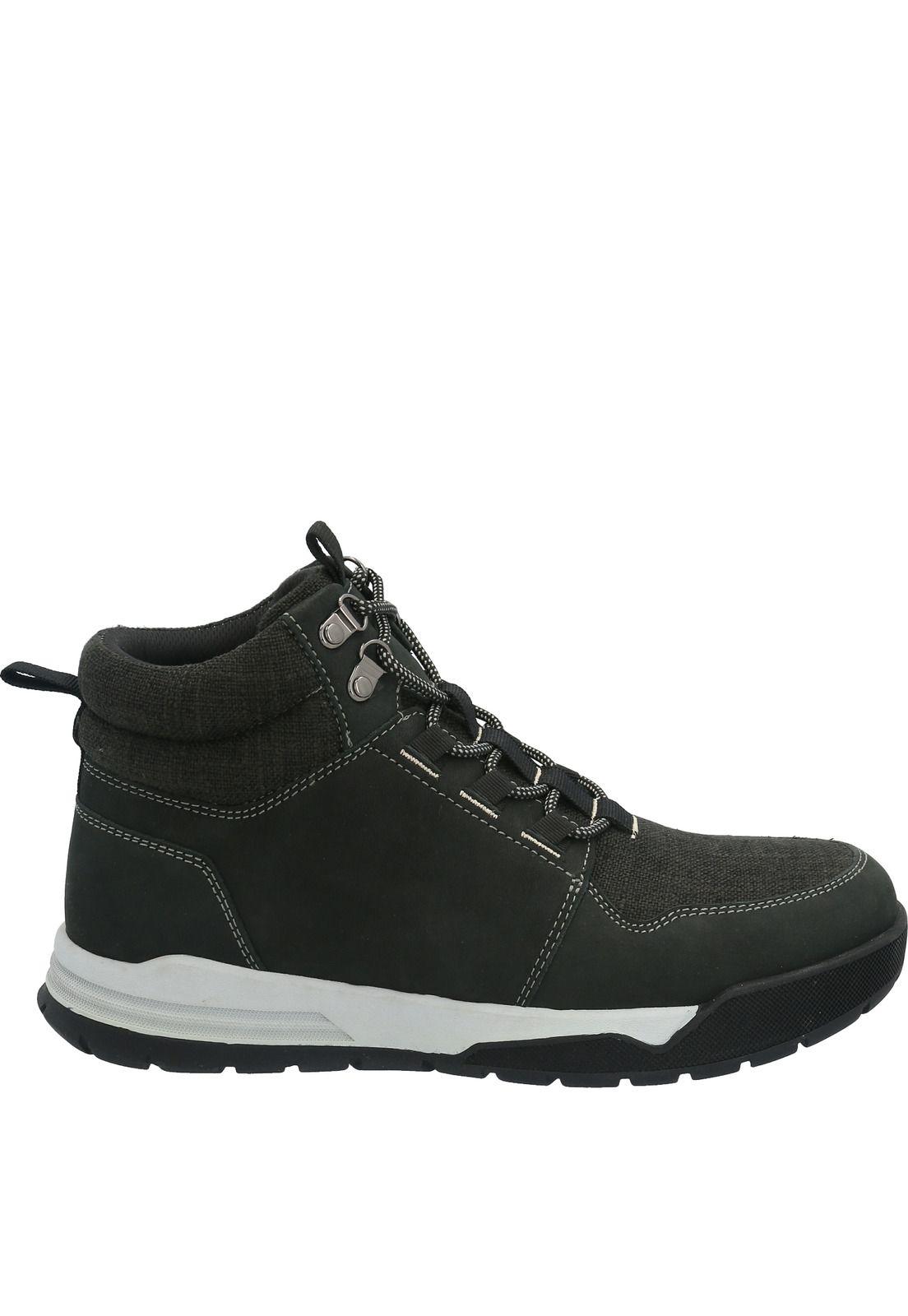 Botin Cuero Hombre Wesley Negro-1