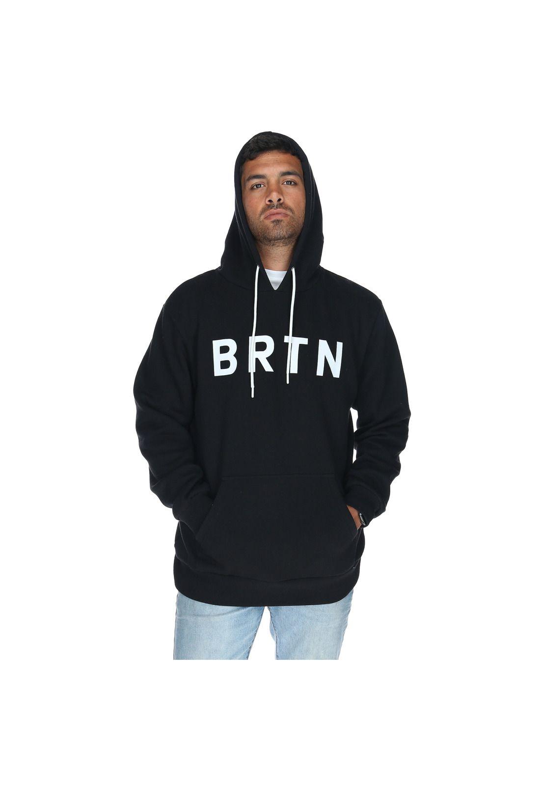 Polerón Hombre Brtn Hoodie Negro-0