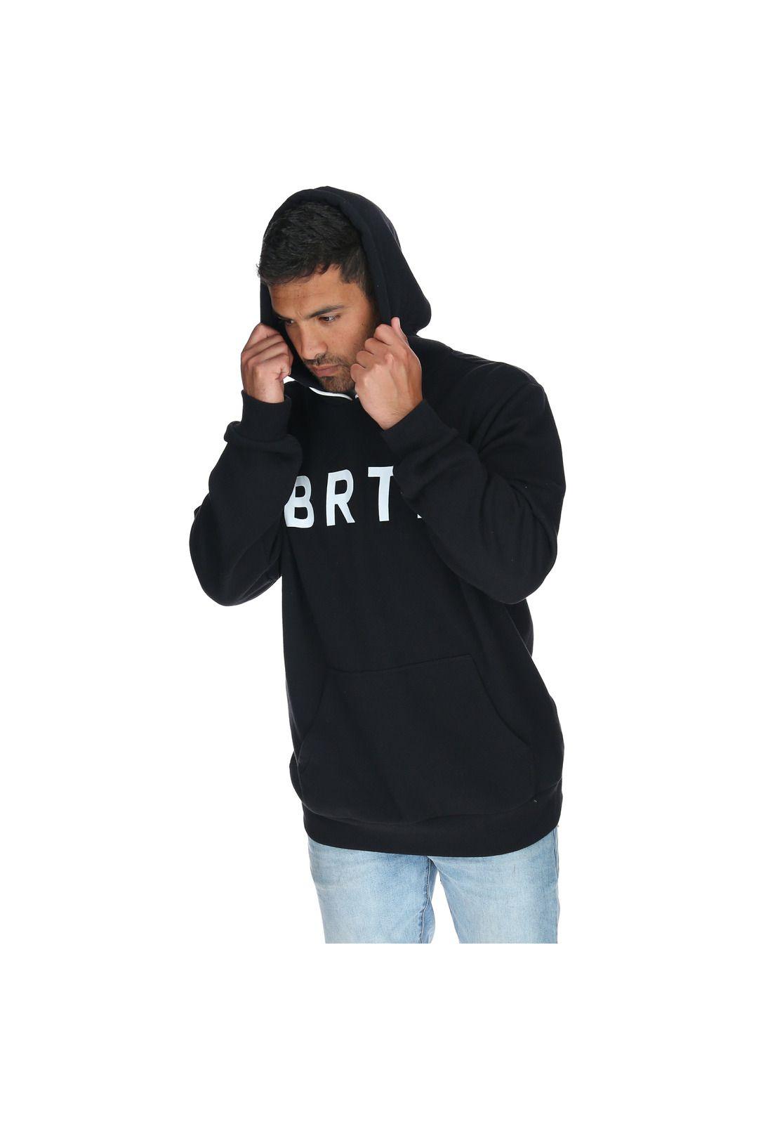 Polerón Hombre Brtn Hoodie Negro-1