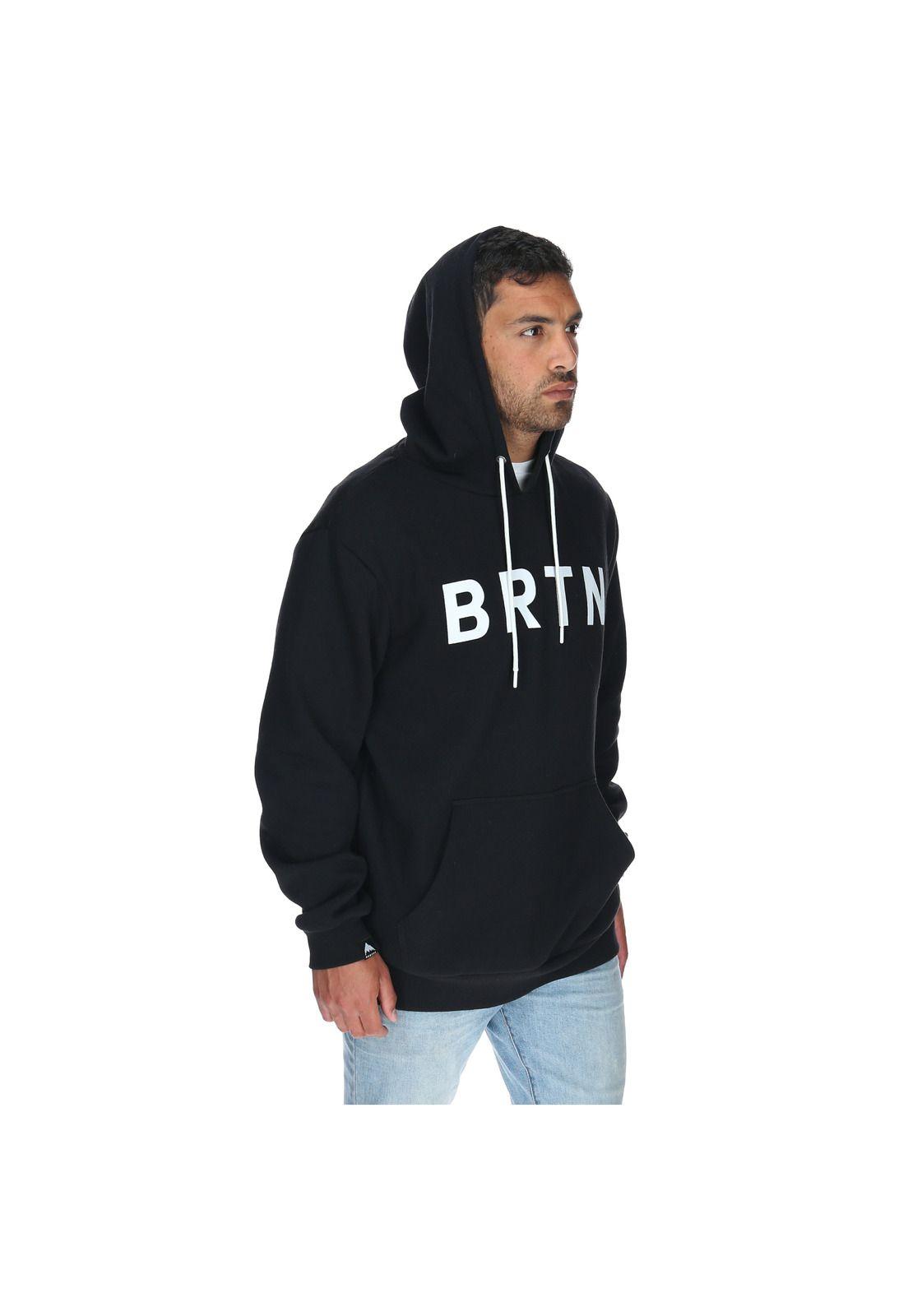 Polerón Hombre Brtn Hoodie Negro-4