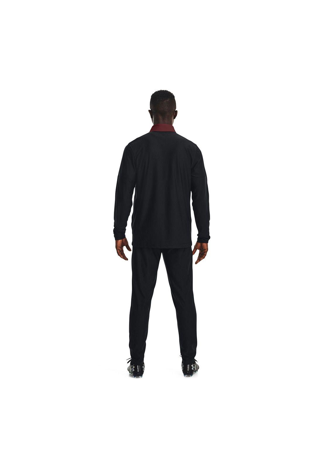 Buzo completo UA Challenger para hombre Negro-3