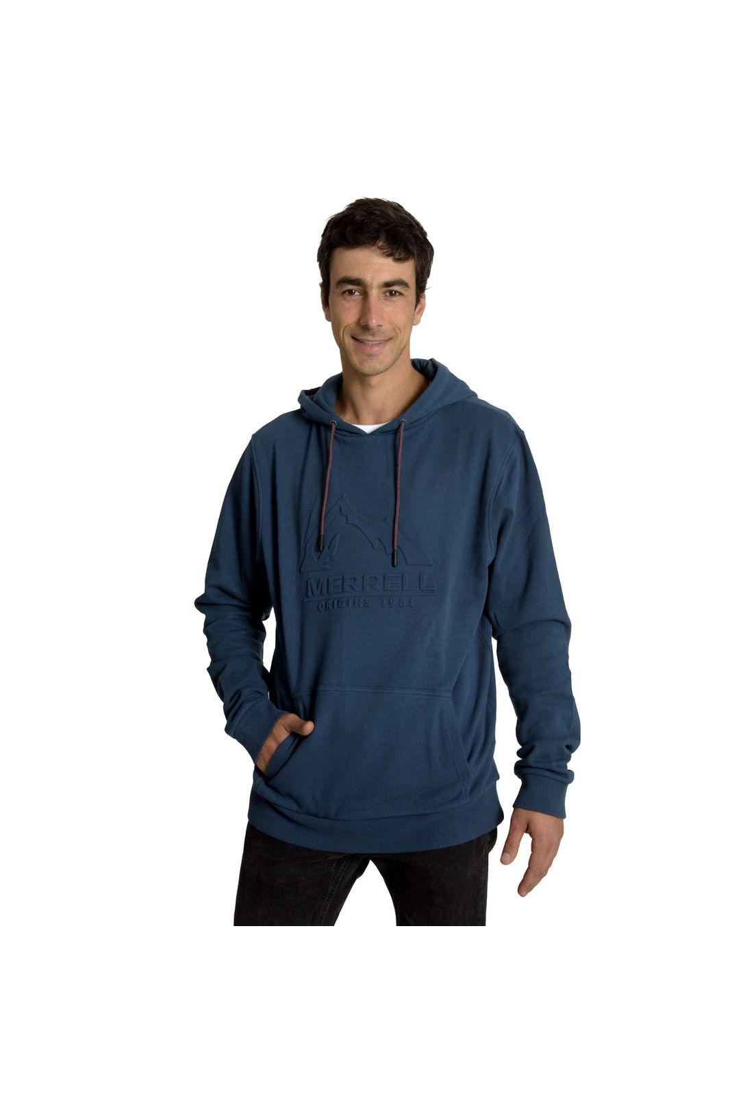 Poleron Hombre M Merrell Pull Over Grafíto-0