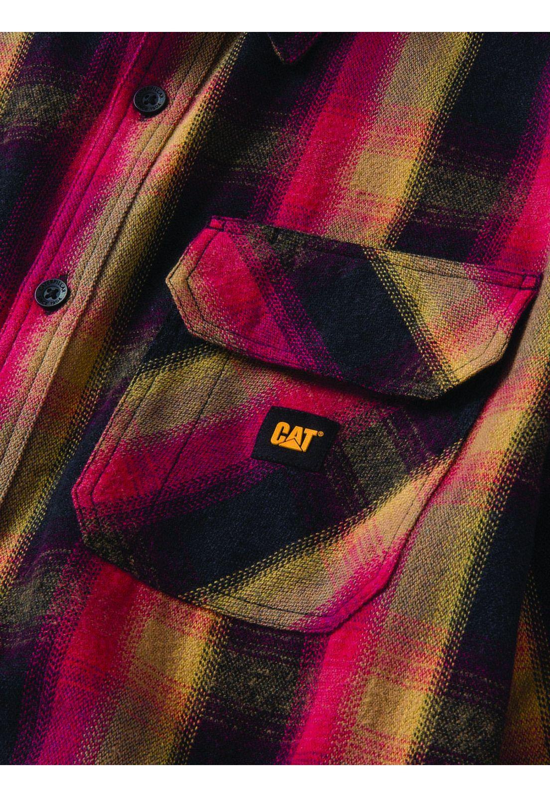 Chaqueta Buffalo Check Hombre Roja-3