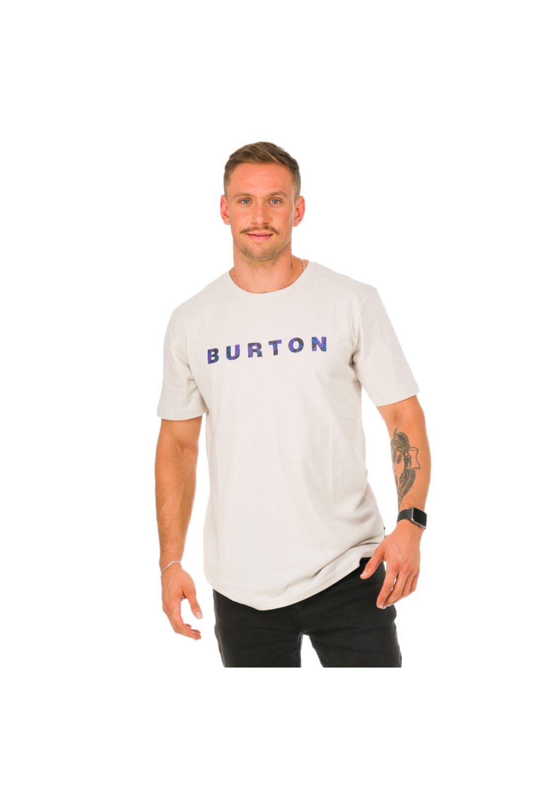 Polera M/C Hombre Lost Logo Gris -0