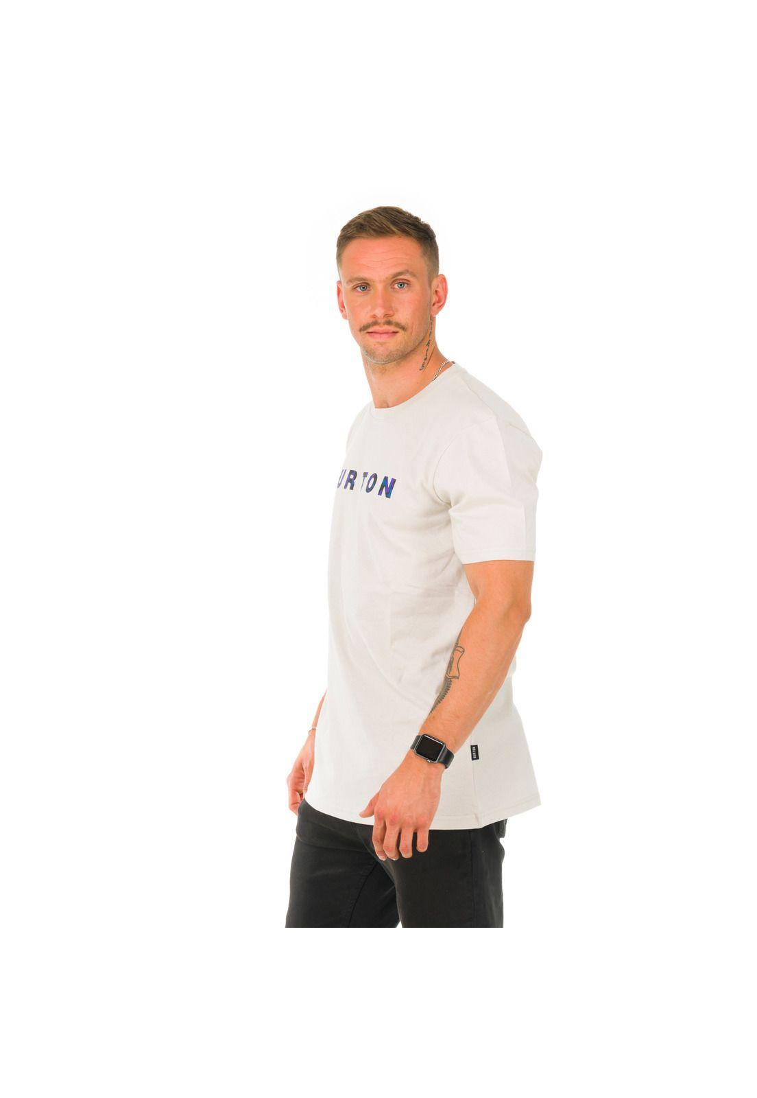 Polera M/C Hombre Lost Logo Gris -1