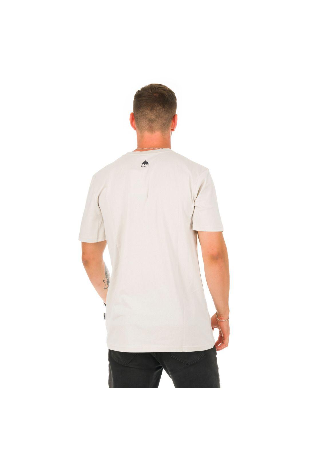 Polera M/C Hombre Lost Logo Gris -2