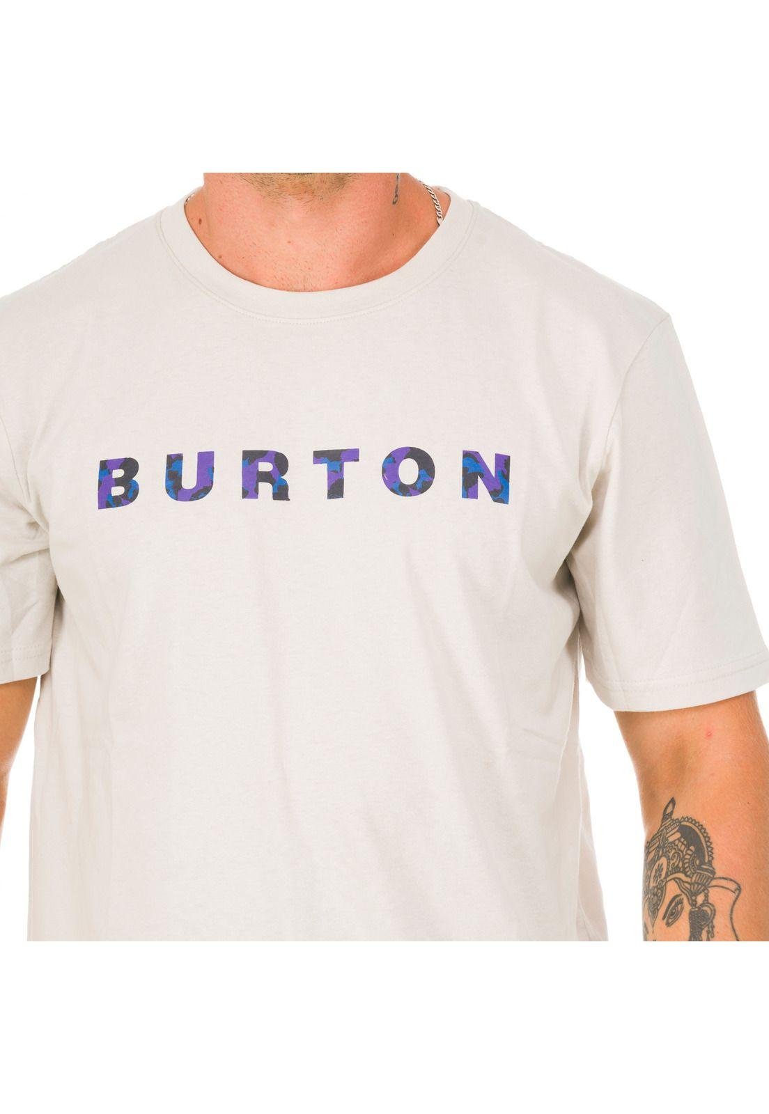 Polera M/C Hombre Lost Logo Gris -4