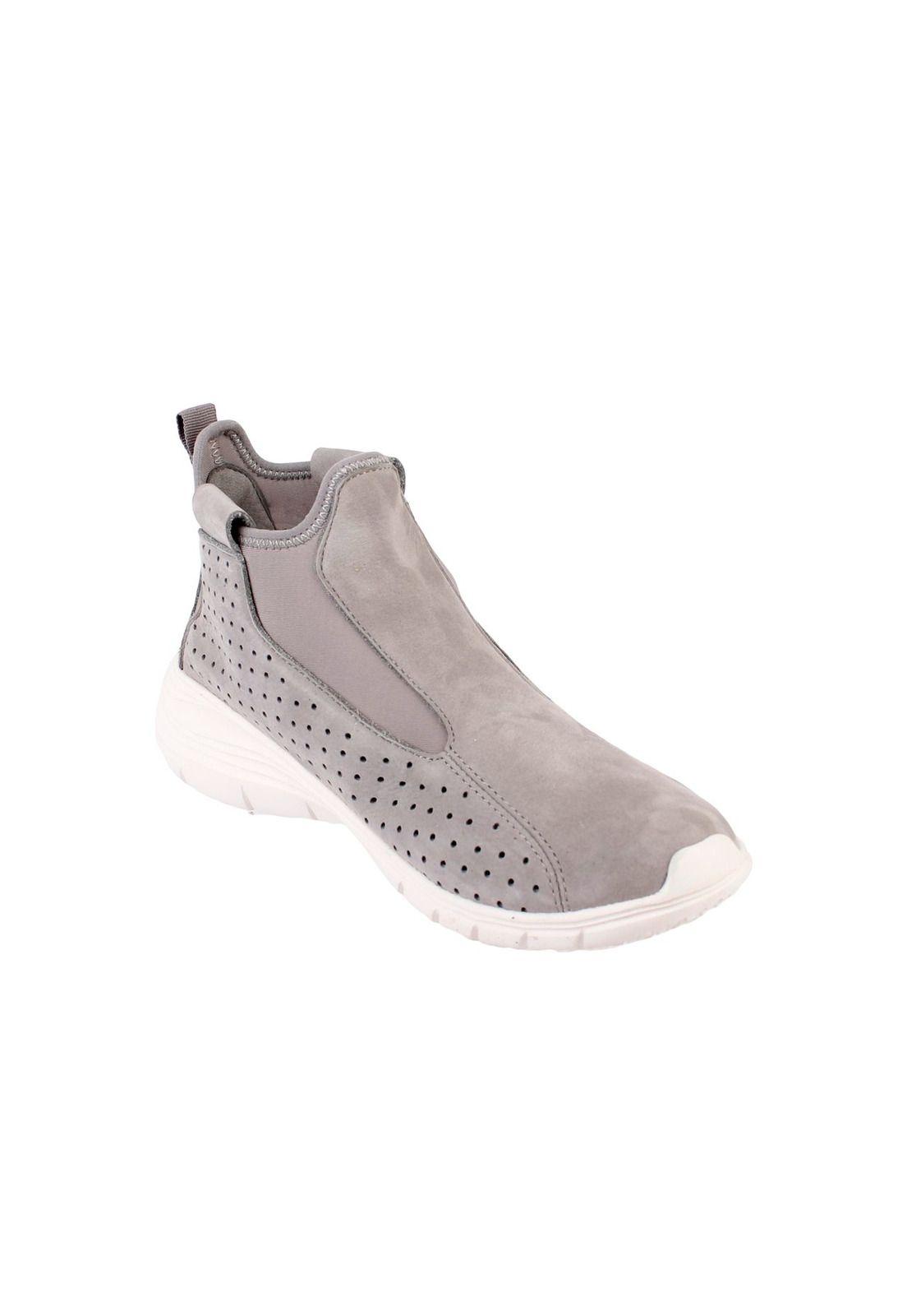 Botin Cuero Cypress Chelsea Gris-0