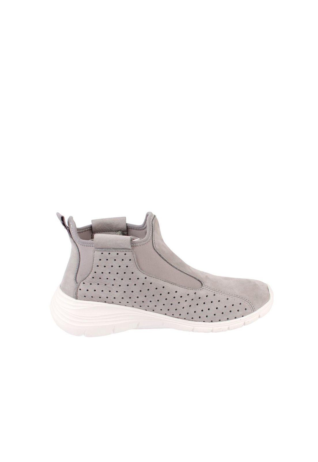 Botin Cuero Cypress Chelsea Gris-2