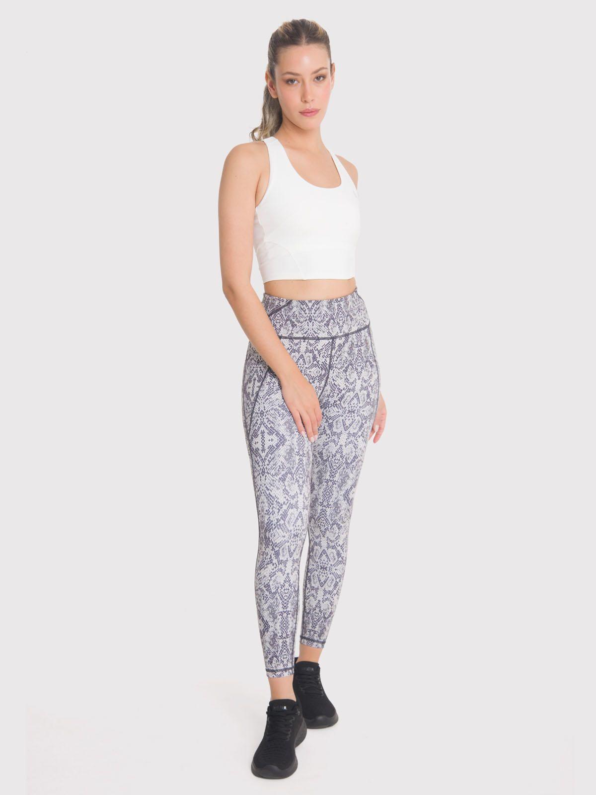 Calza deportiva Mujer Elba Gris-4