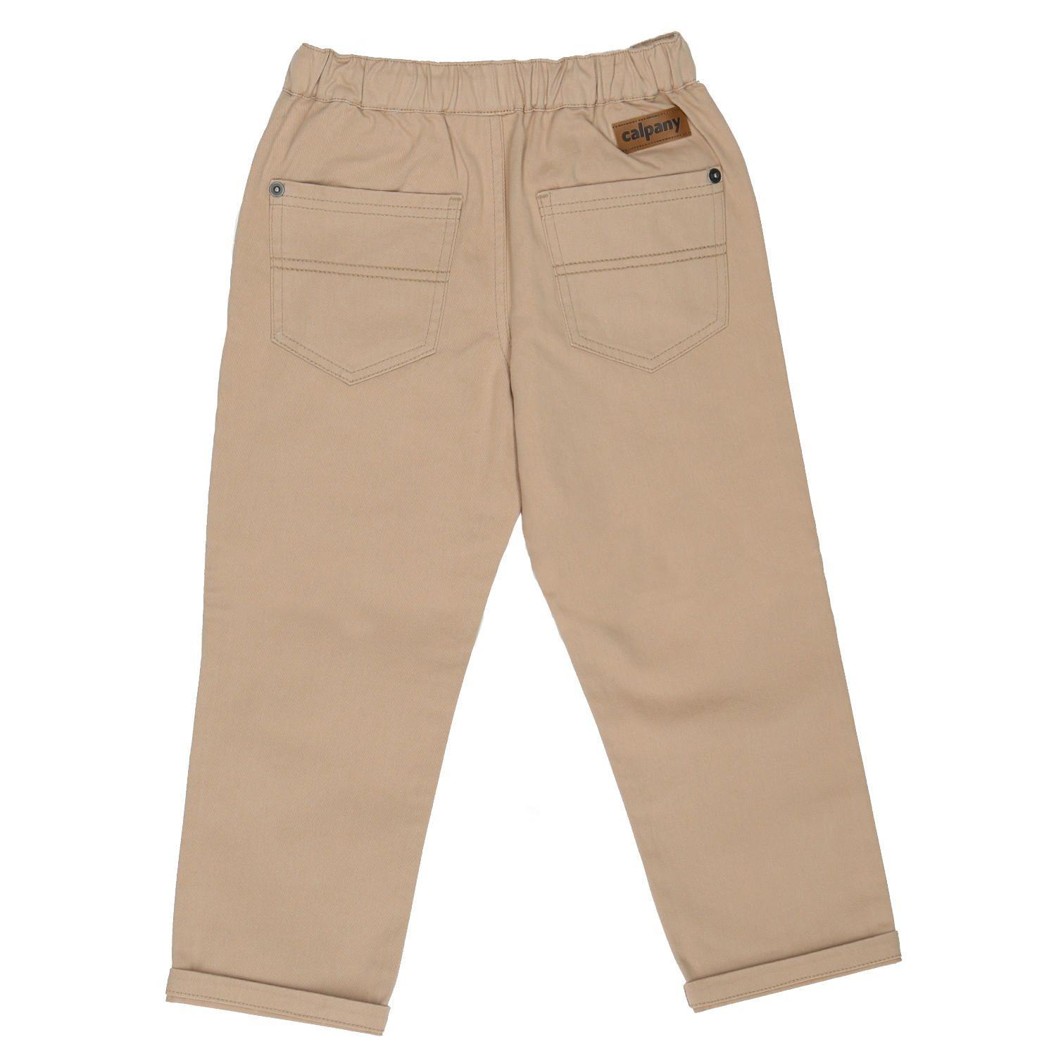 Pantalón Niño Relax Beige-1