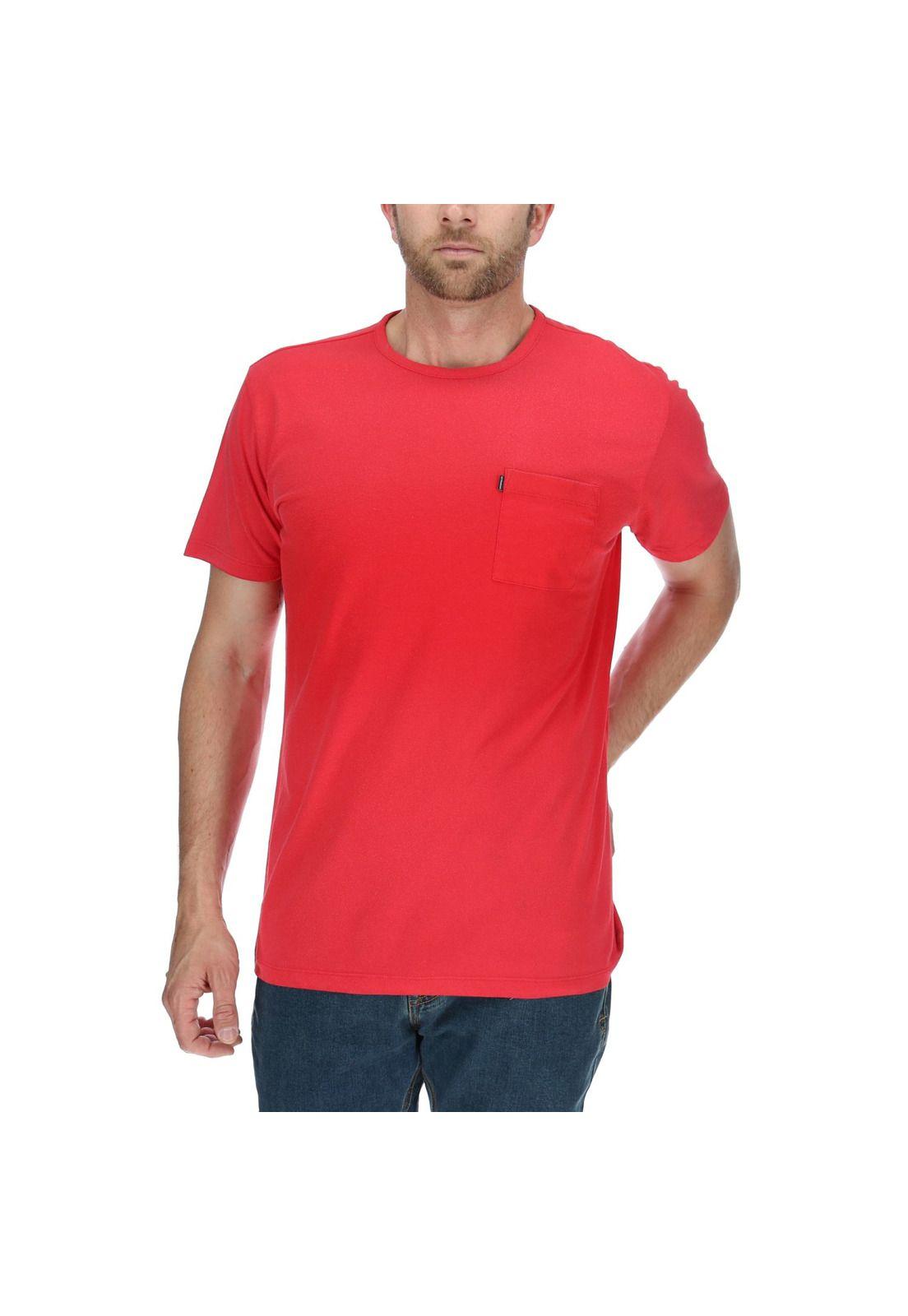 Polera Mc Hombre Washed Tee Burdeo-0