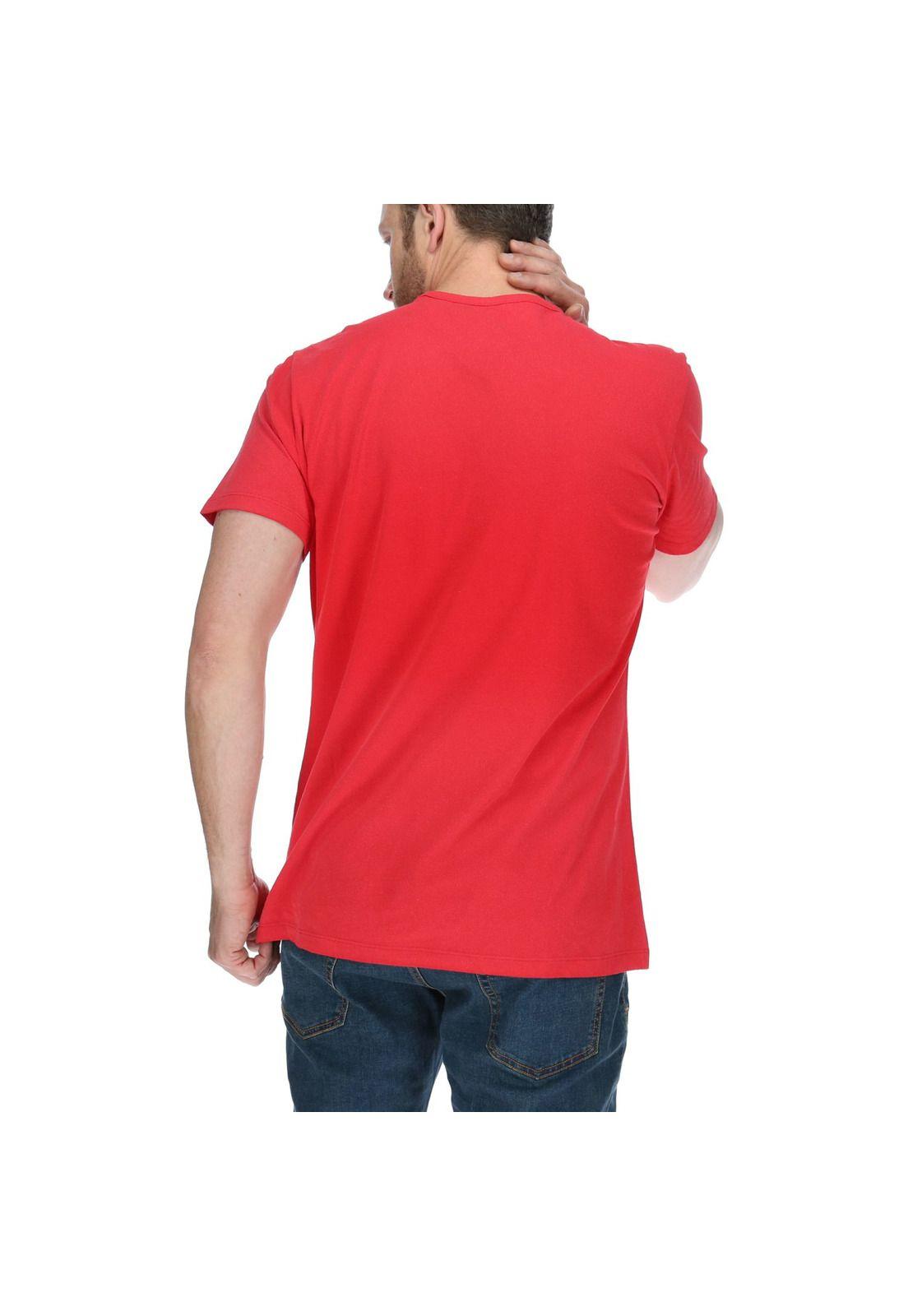 Polera Mc Hombre Washed Tee Burdeo-2