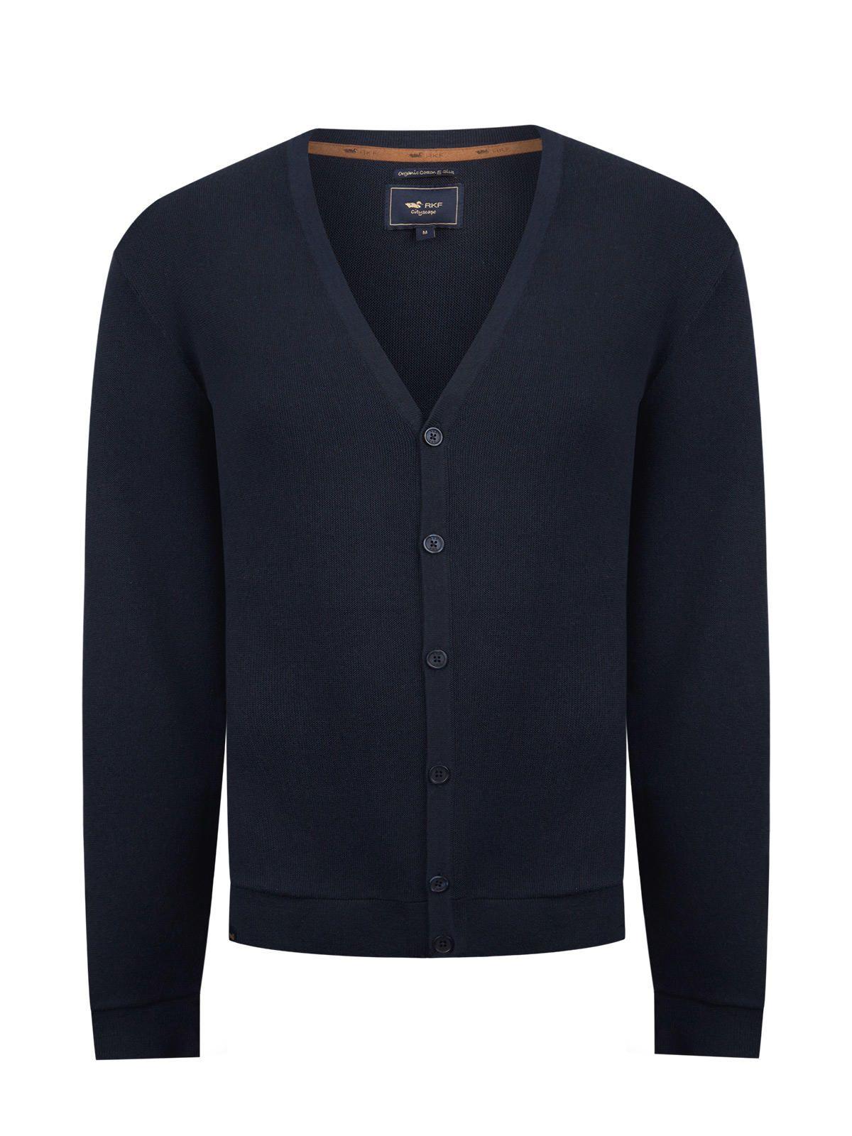 Sweater Algodón Orgánico Hombre Olen Azul-0