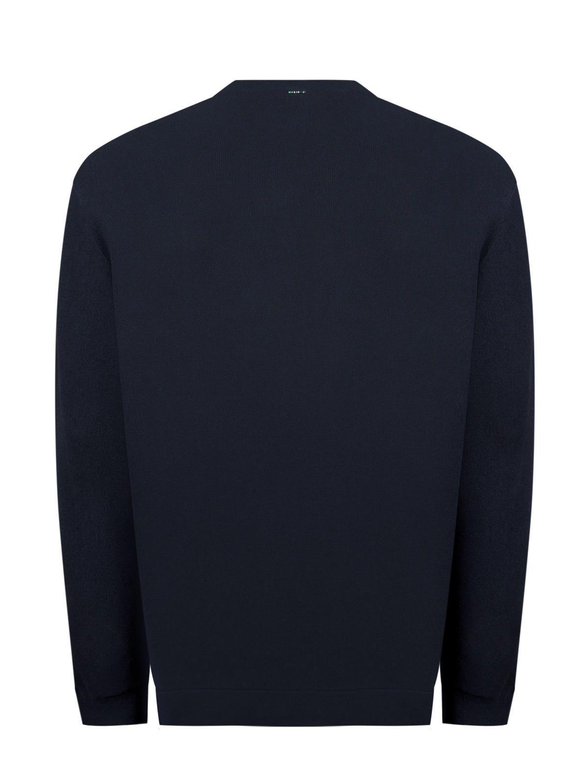 Sweater Algodón Orgánico Hombre Olen Azul-1