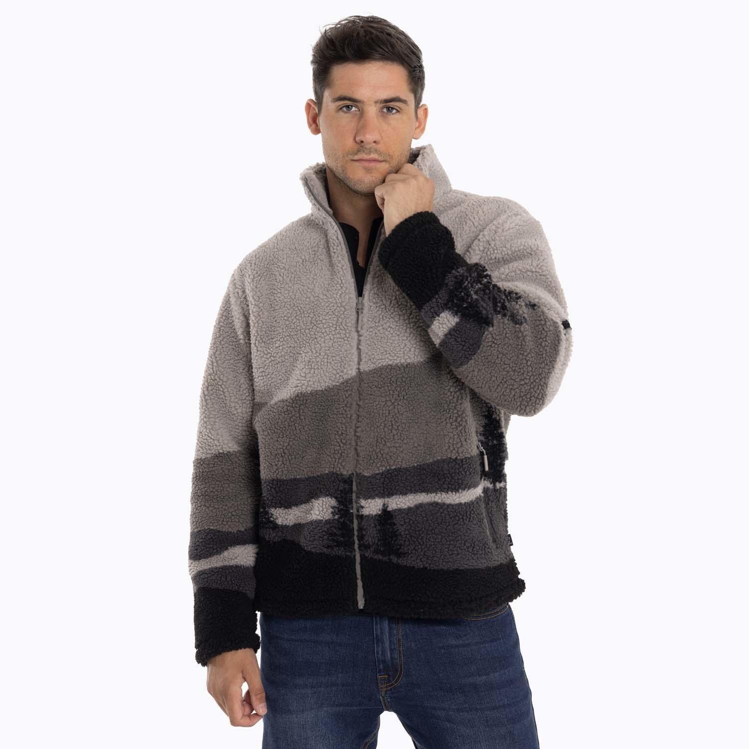 Polar Hombre Lands Sherpa Gris Merrell-1