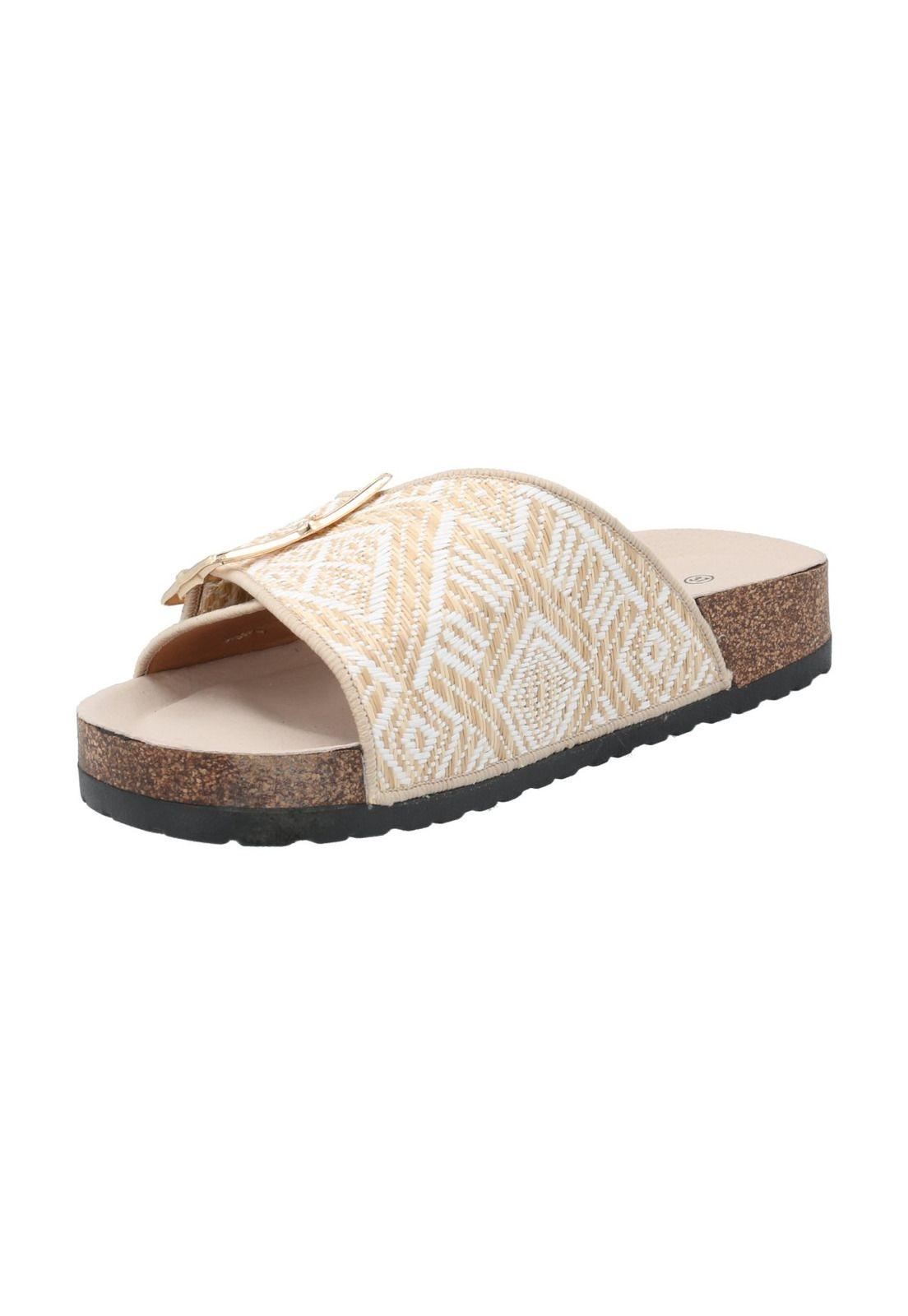 Sandalia Mujer Aryana Natural-4