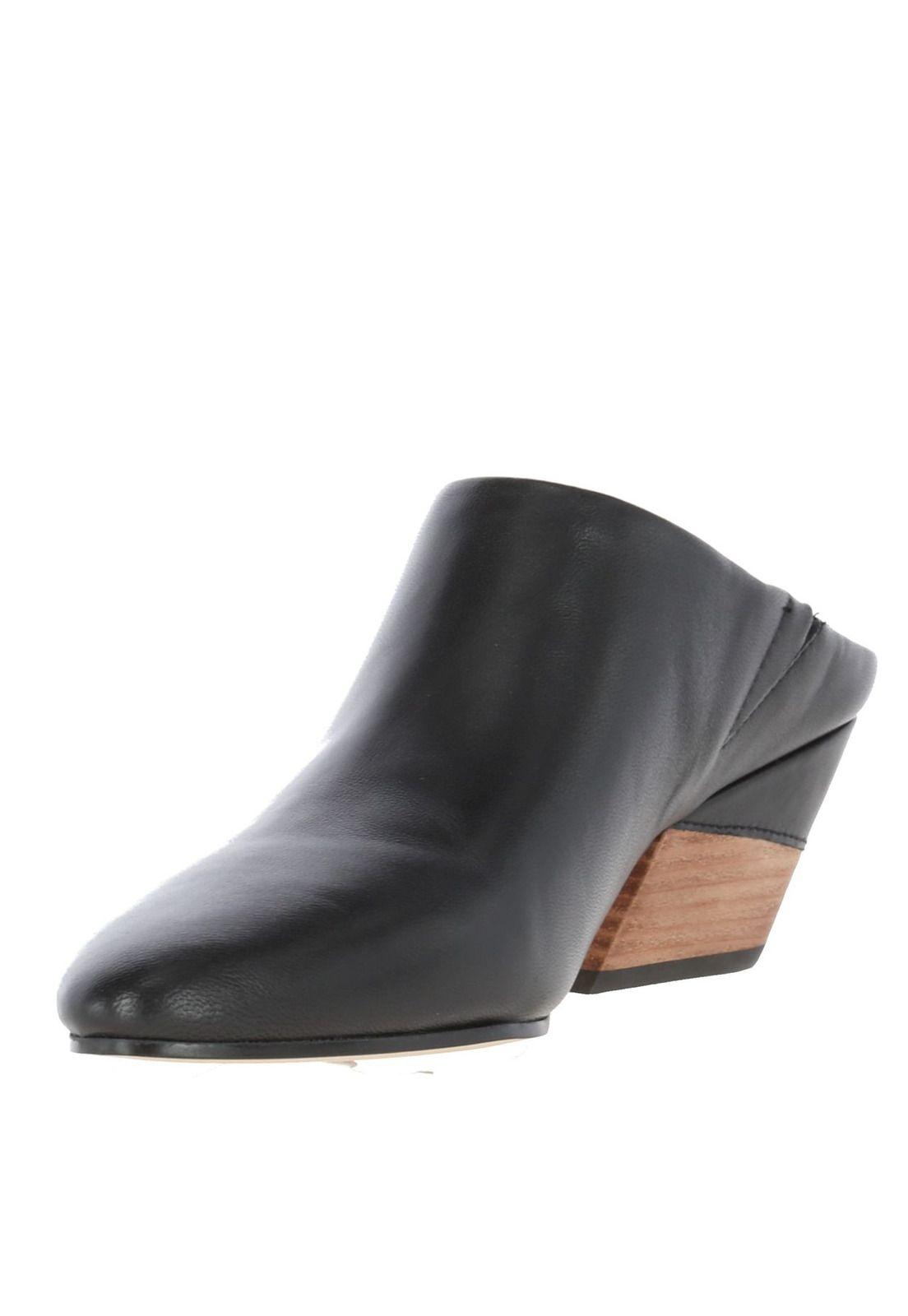 Puntilla Cuero Citykisses Negro Mujer-2