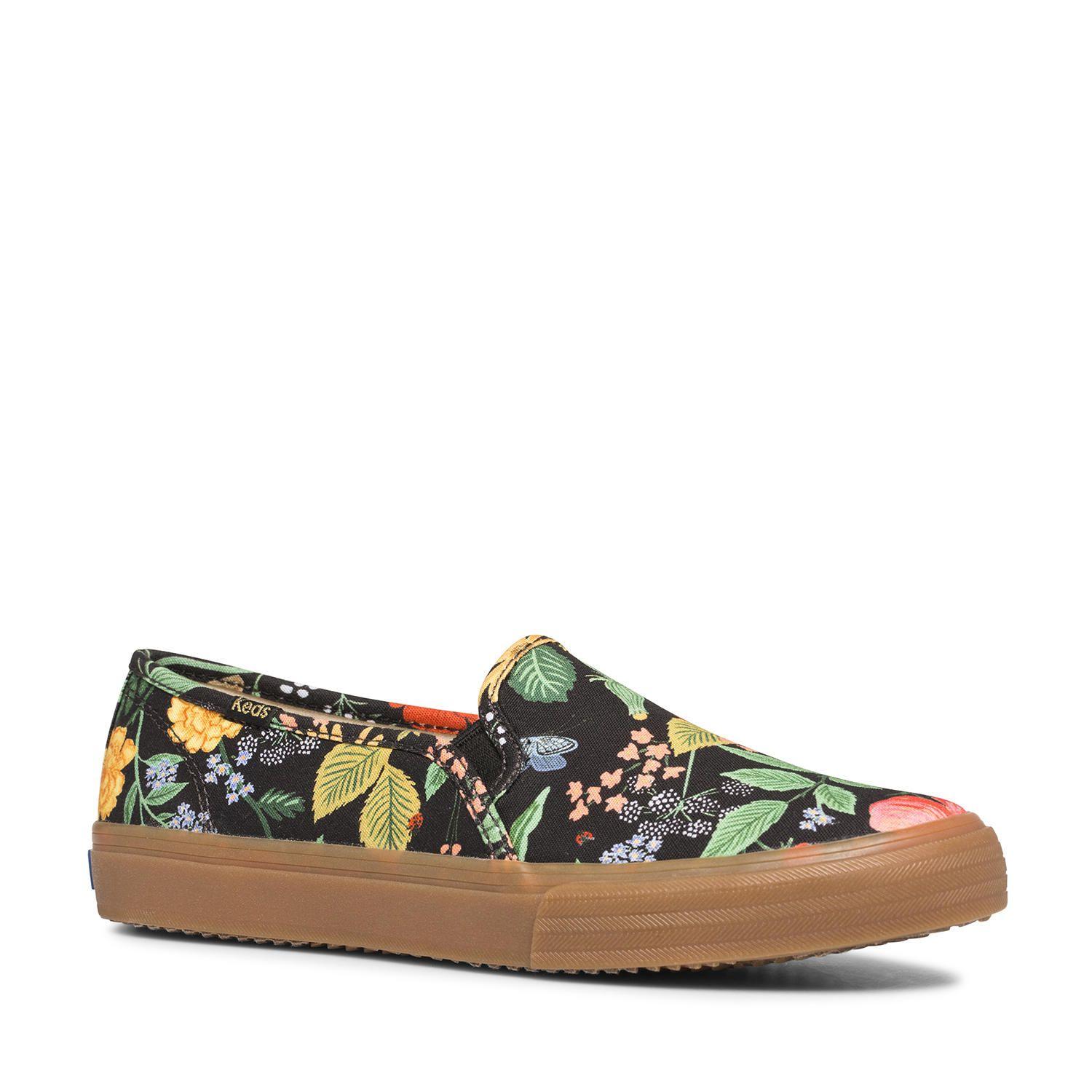 Slip On Mujer Double Decker Rifle Paper Botanic-1