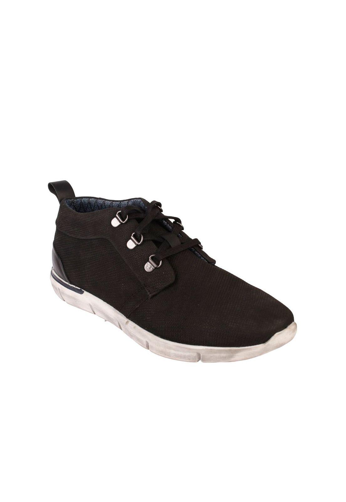 Zapatilla Cuero Madras Negro-0